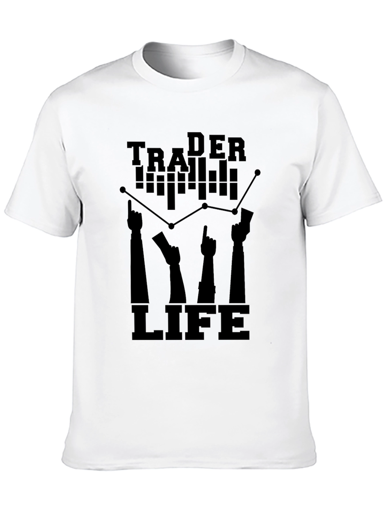 Trader Life Black T-Shirt