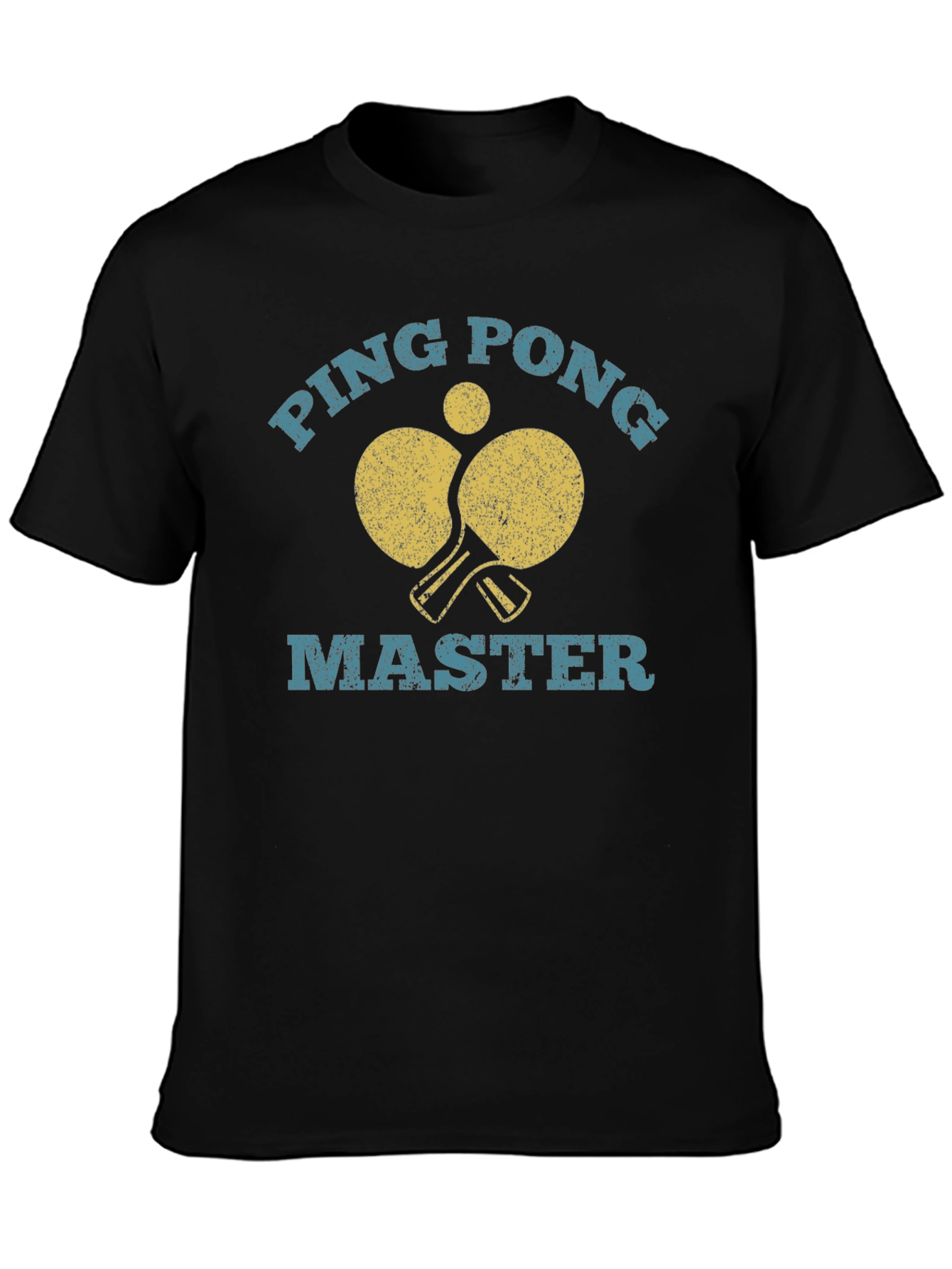 Ping Pong Master Black T-Shirt