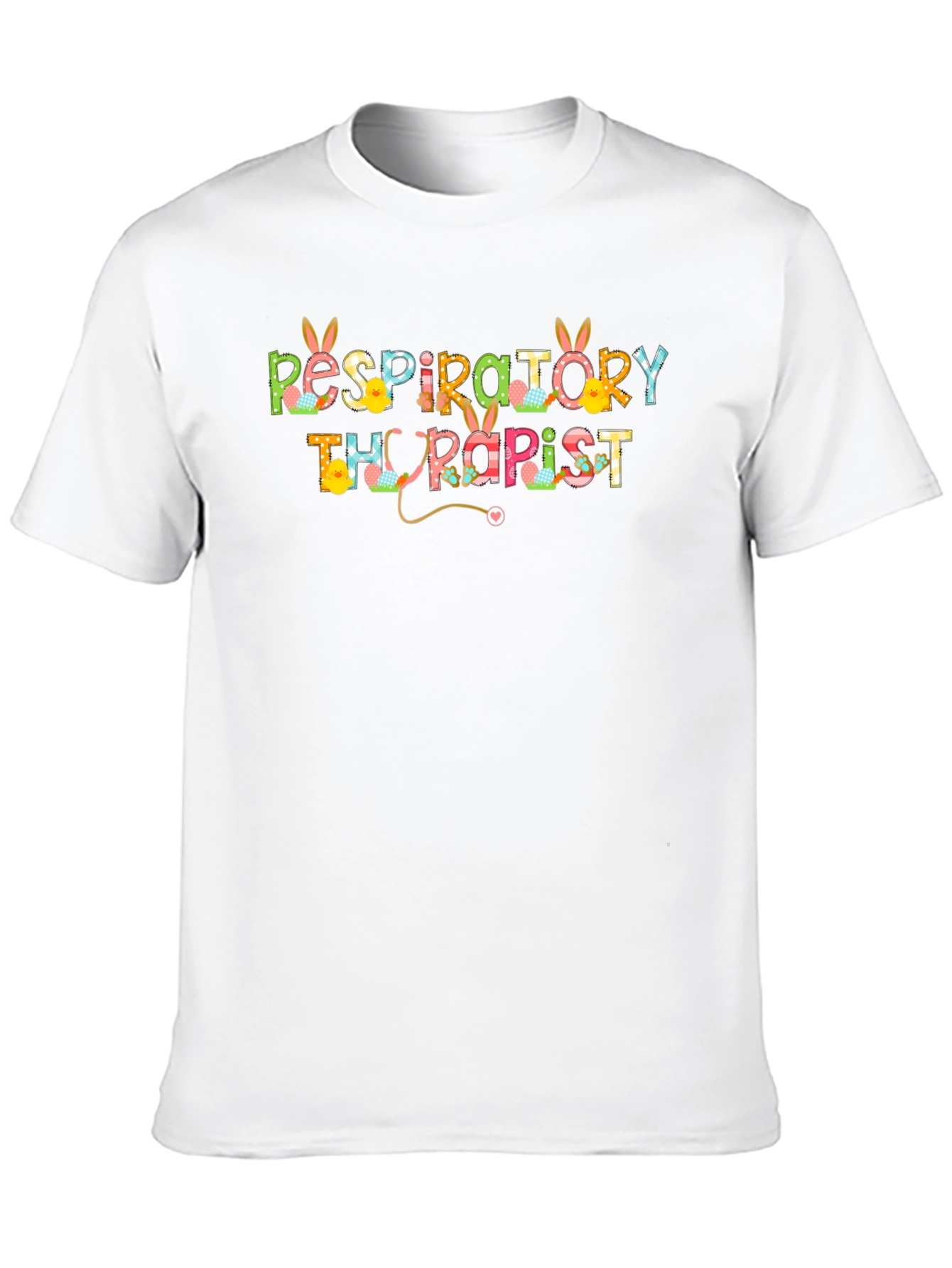 Respiratory Therapist Easter Bunny T-Shirt