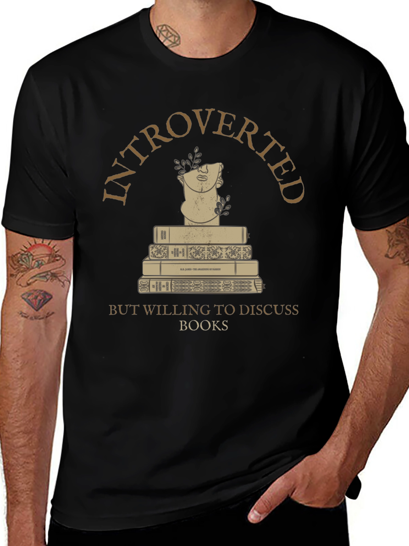 Introverted Book Lover T-Shirt