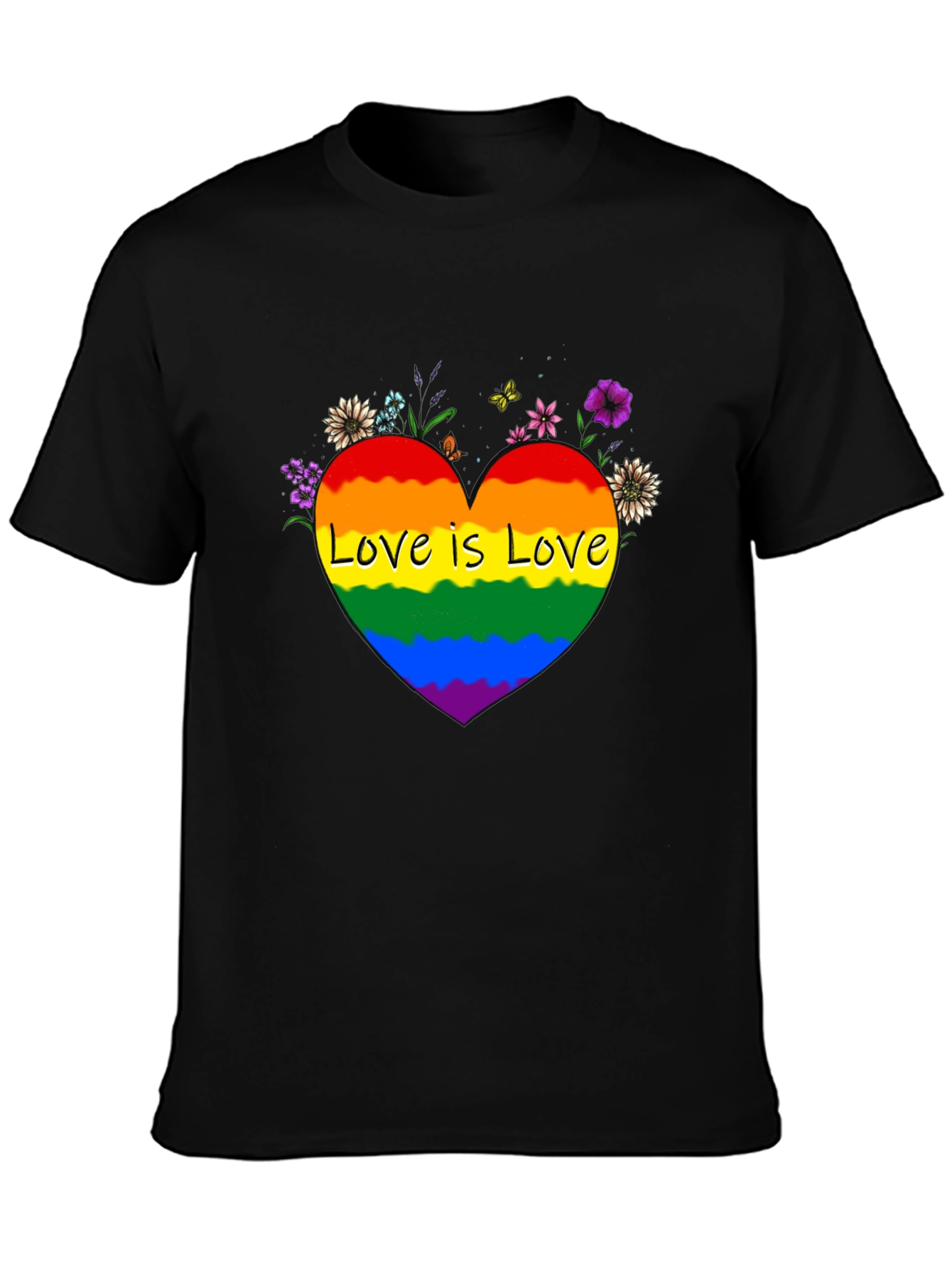 Love is Love Pride Heart T-Shirt