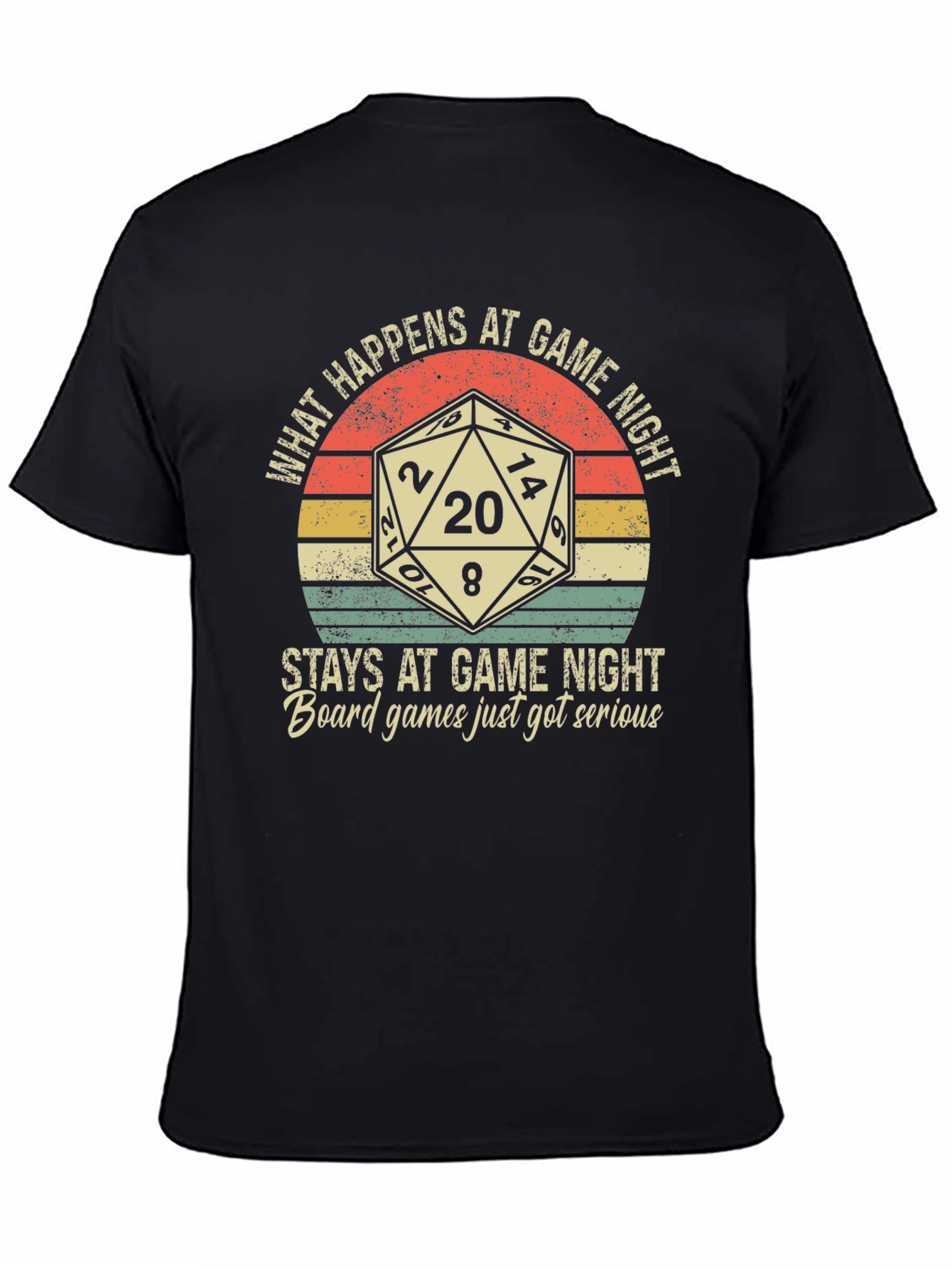Game Night T-Shirt: Dice & Funny Slogan