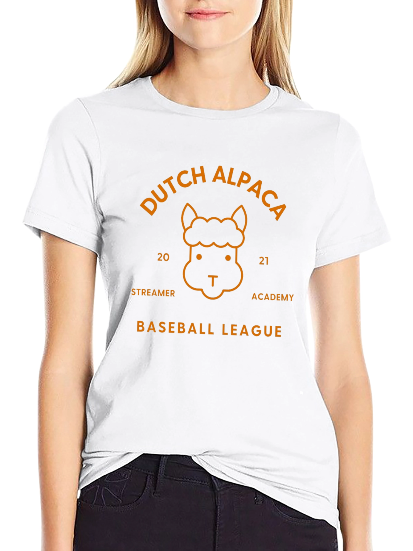 Dutch Alpaca Baseball League T-Shirt