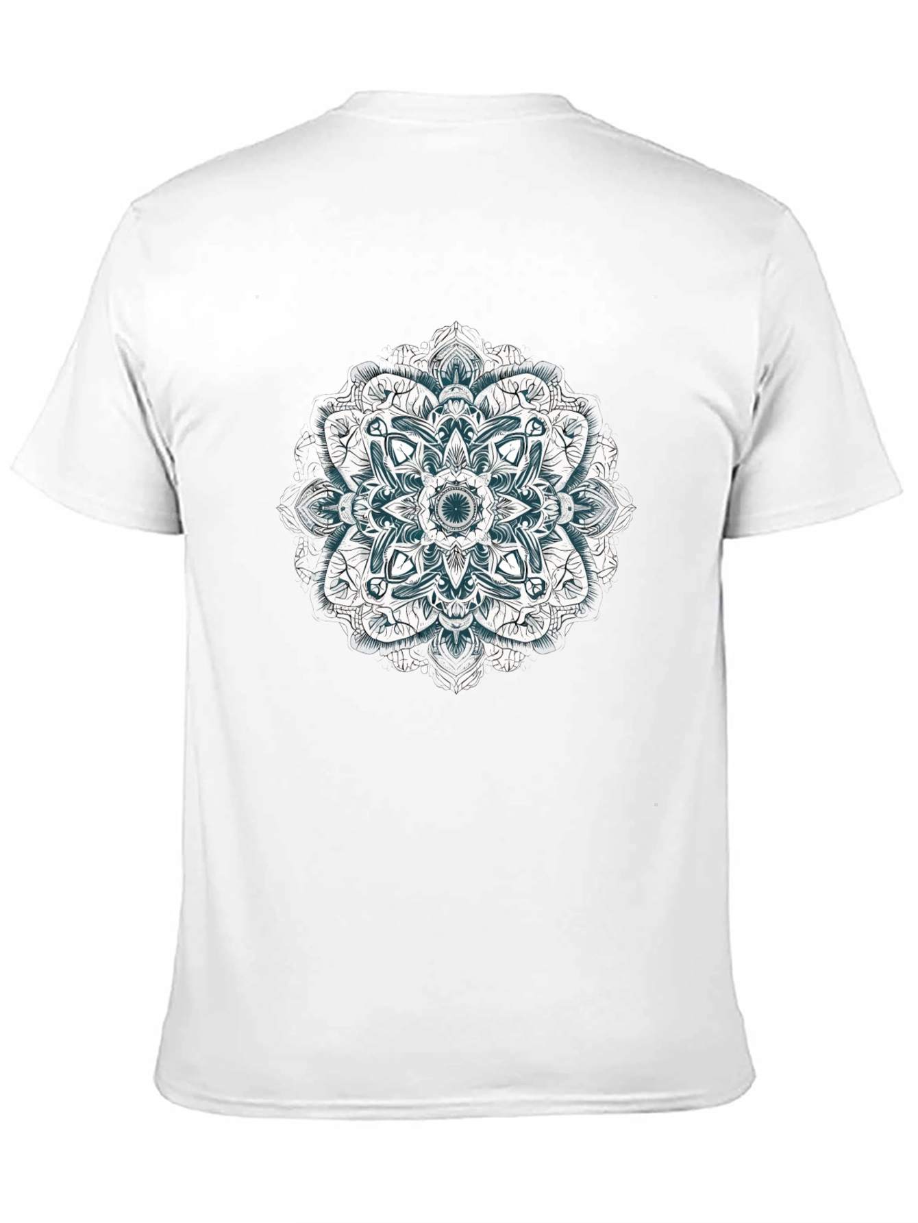 Mandala Graphic Black T-Shirt - Artistic Style