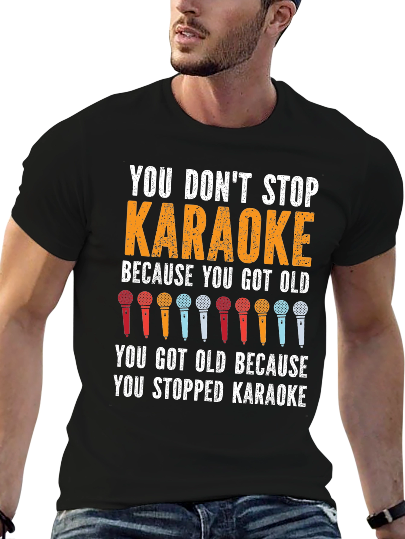 Karaoke Lover T-Shirt: You Dont Stop Karaoke