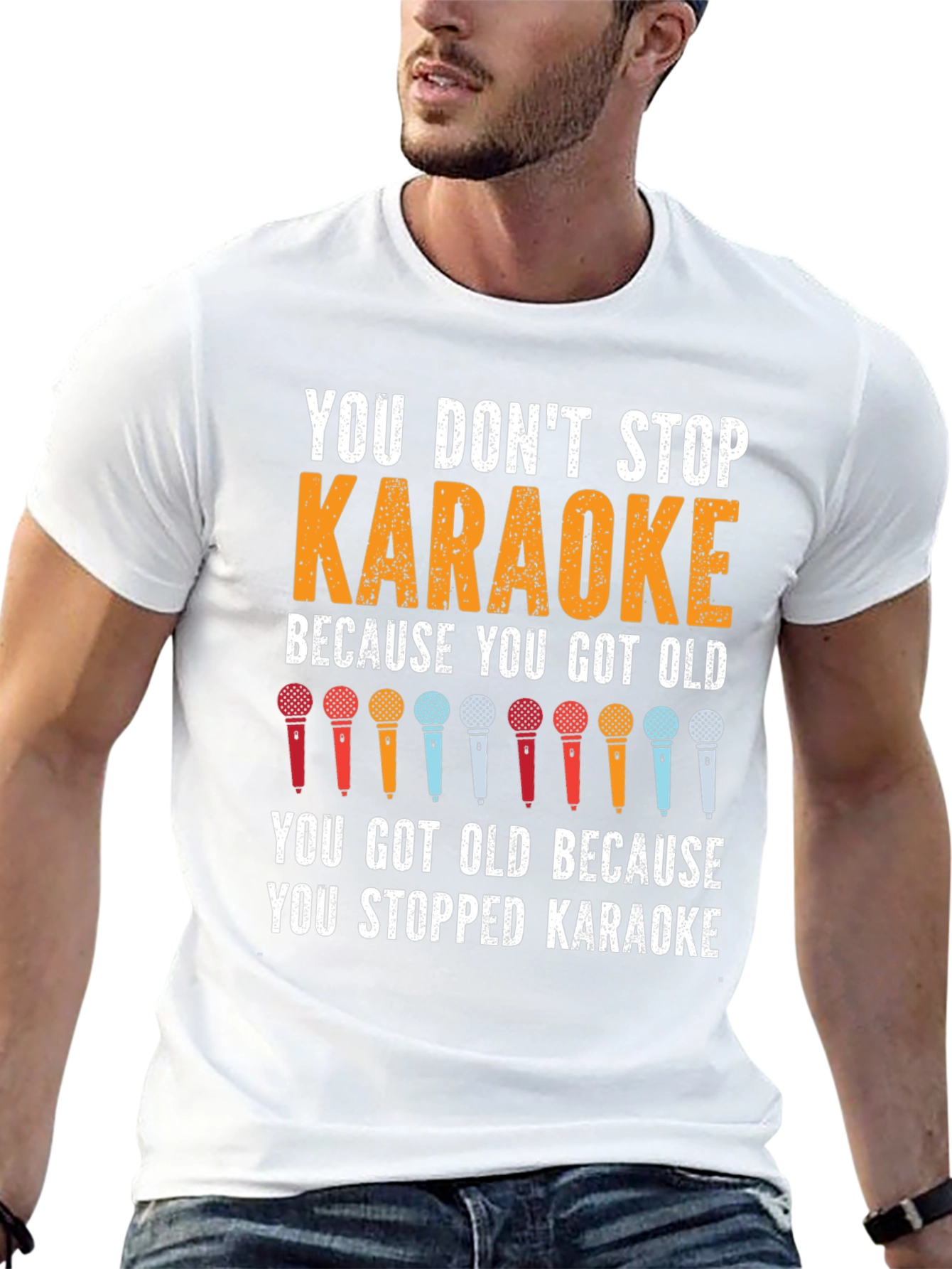 Karaoke Lover T-Shirt: You Dont Stop Karaoke