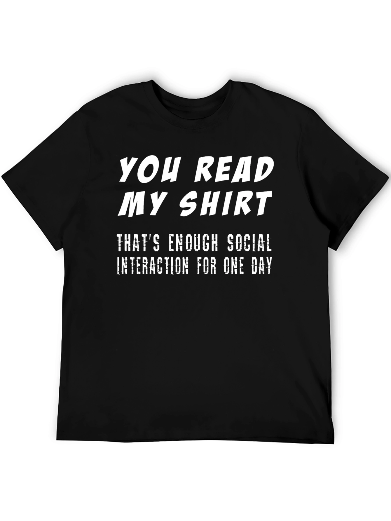 Funny Social Interaction T-Shirt - Introvert Humor