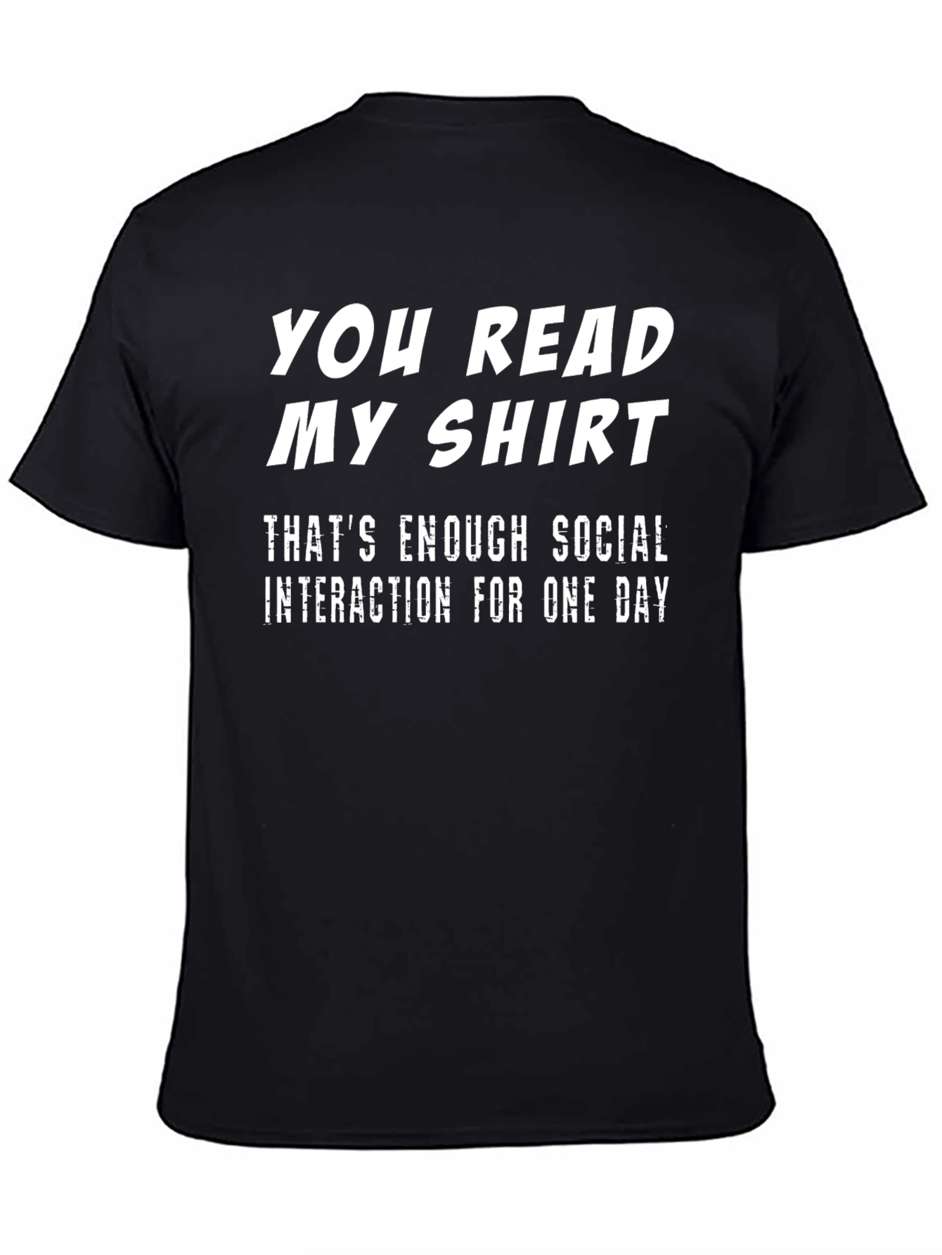 Funny Social Interaction T-Shirt - Introvert Humor