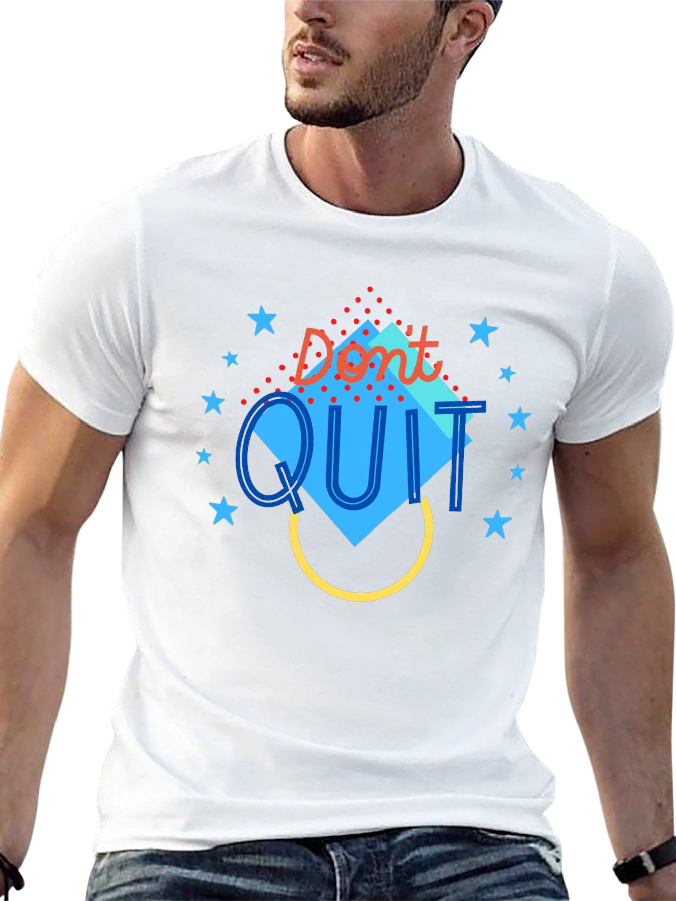 Dont Quit Motivational Graphic Tee