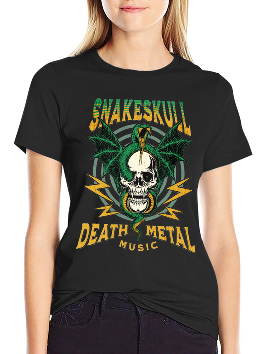 Snakeskull Death Metal T-Shirt
