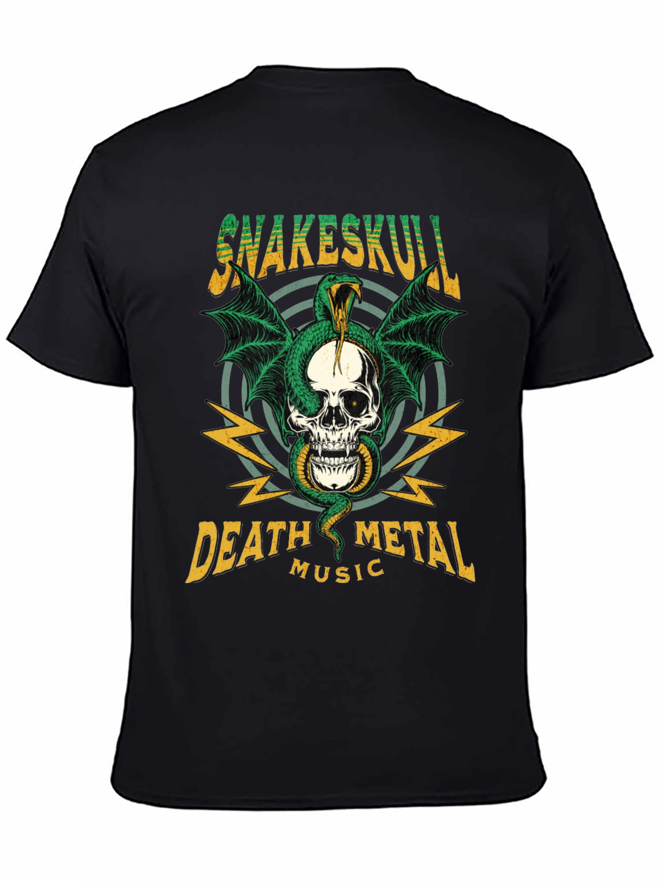 Snakeskull Death Metal T-Shirt