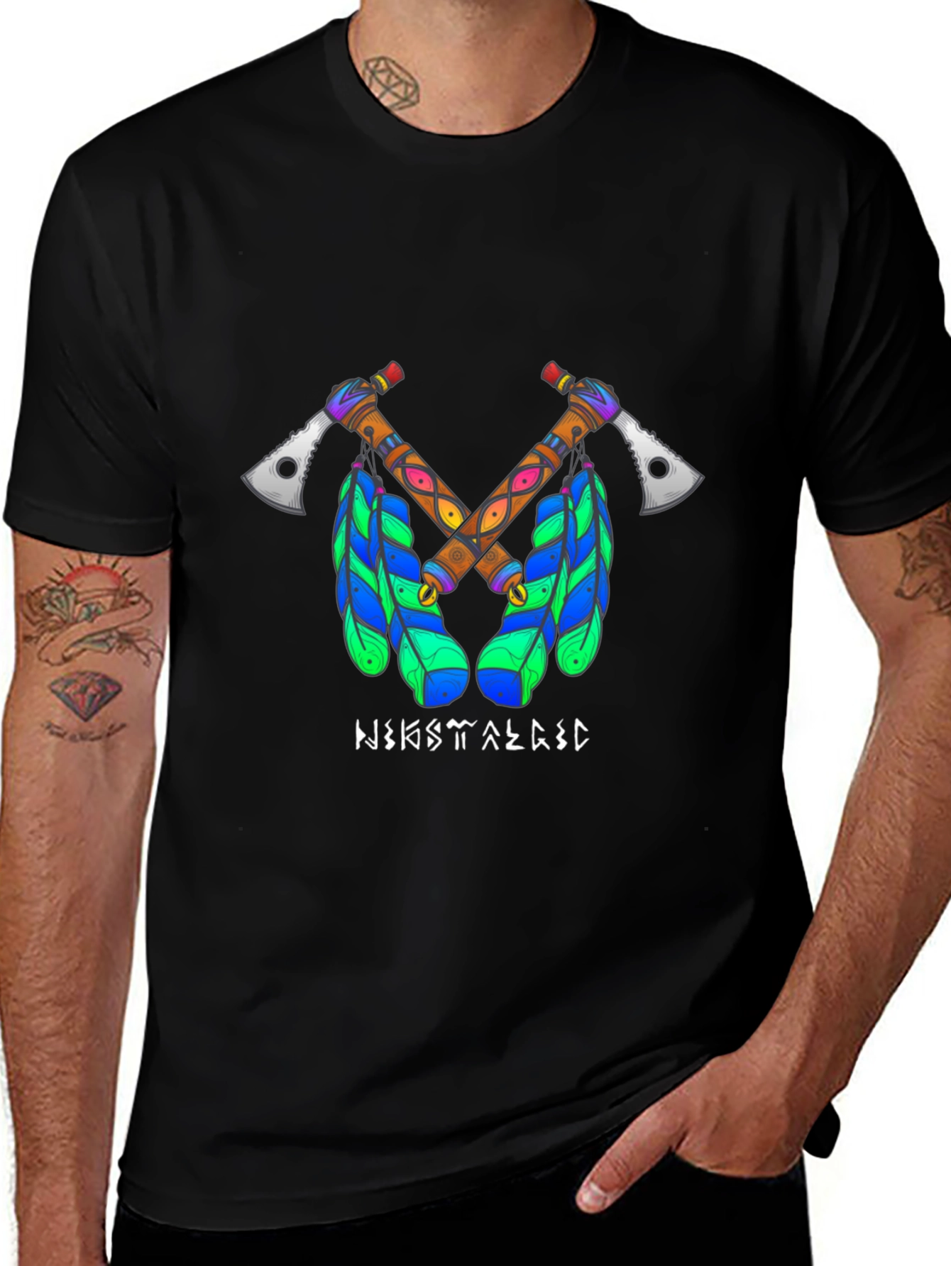 Tribal Tomahawk T-Shirt