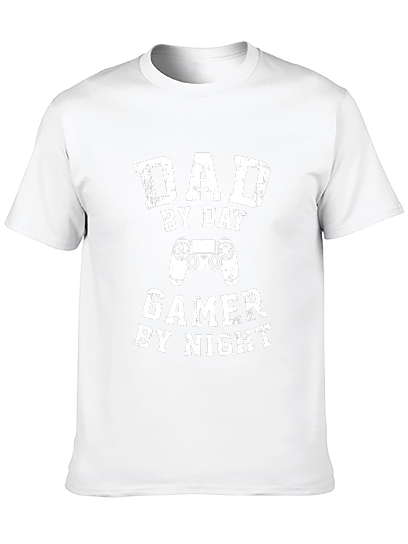Dad By Day Gamer By Night Black T-Shirt