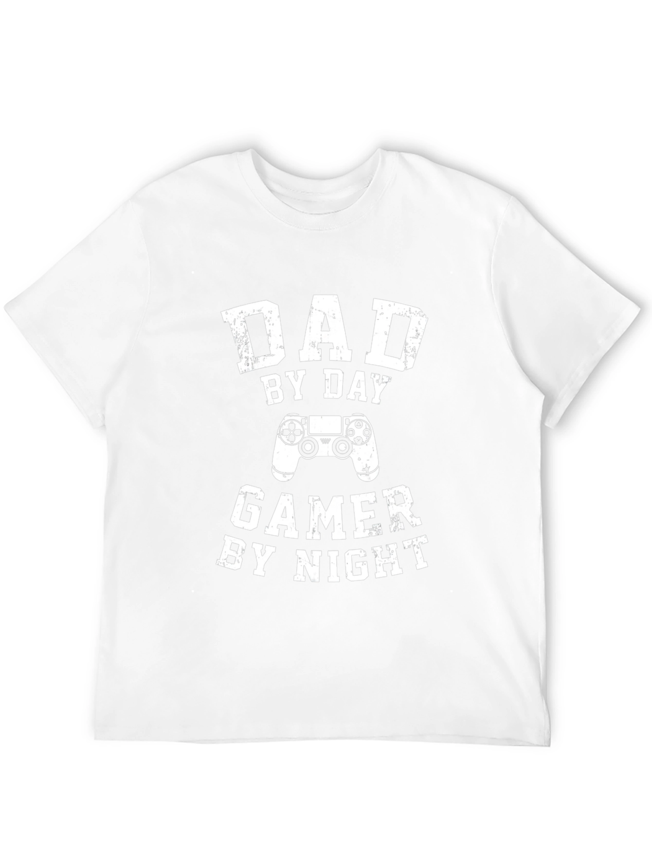 Dad By Day Gamer By Night Black T-Shirt