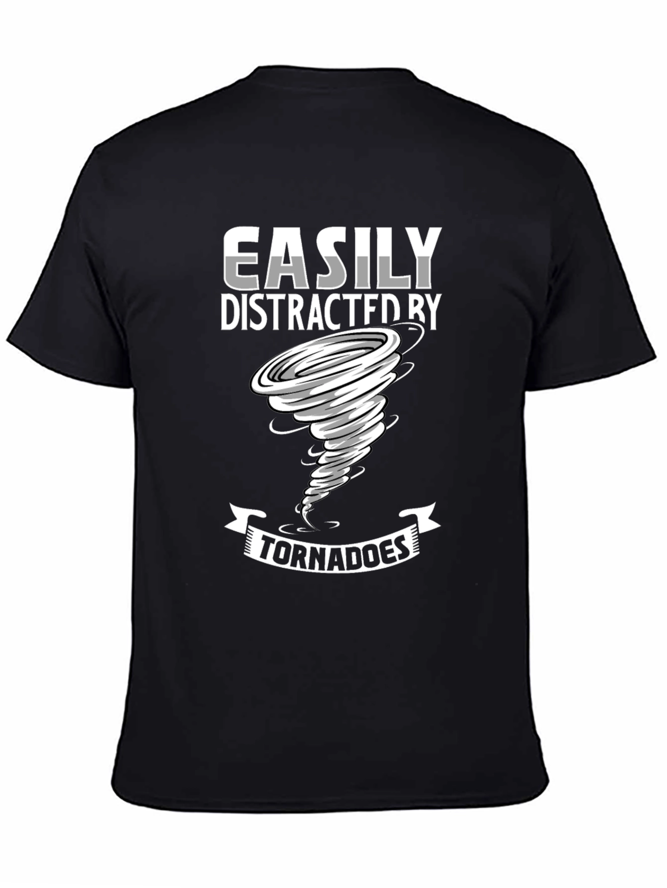 Easily Distracted By Tornadoes Graphic Tee