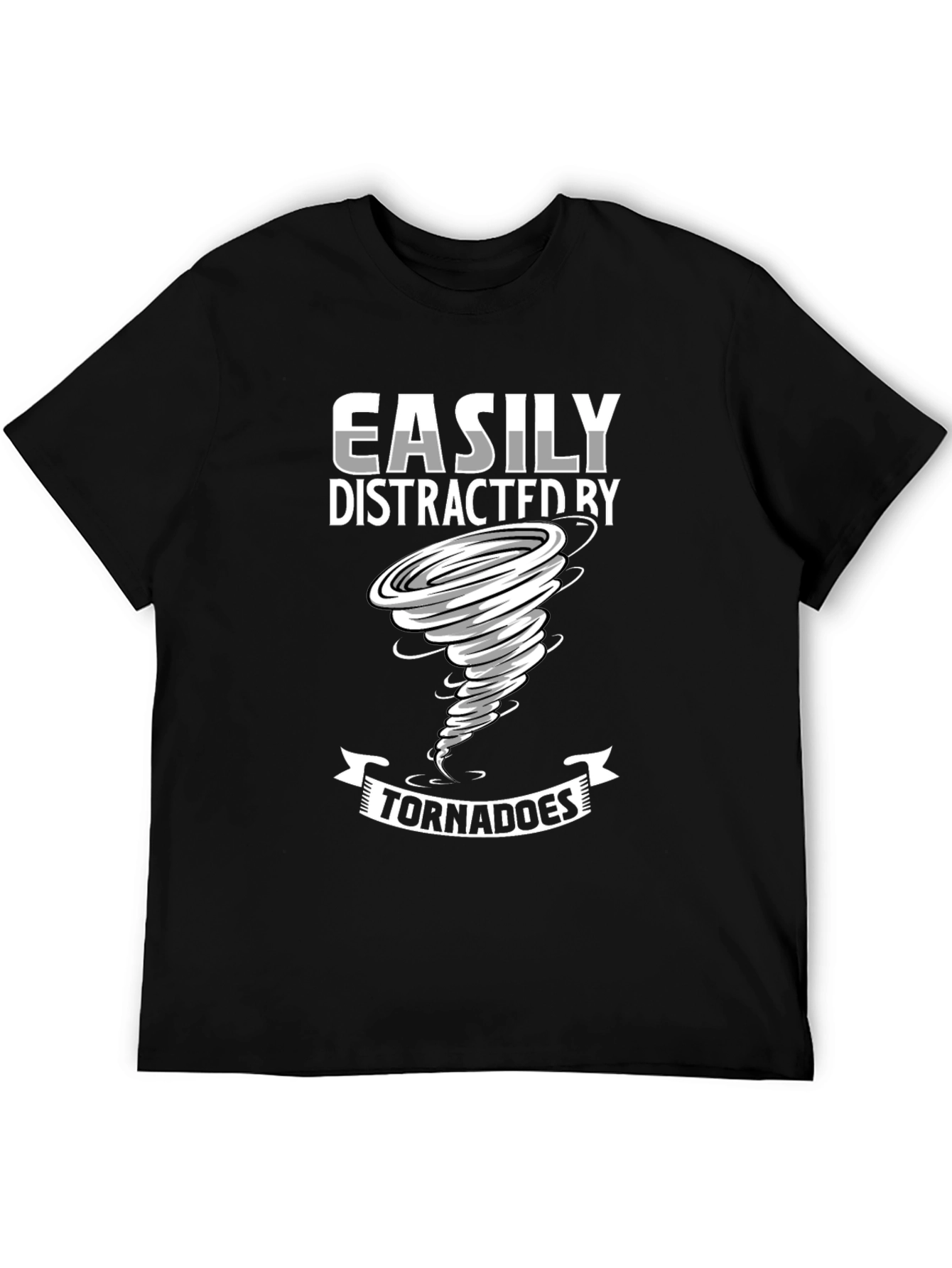 Easily Distracted By Tornadoes Graphic Tee