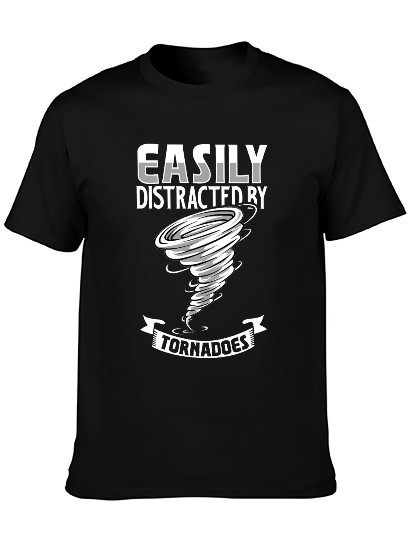 Easily Distracted By Tornadoes Graphic Tee