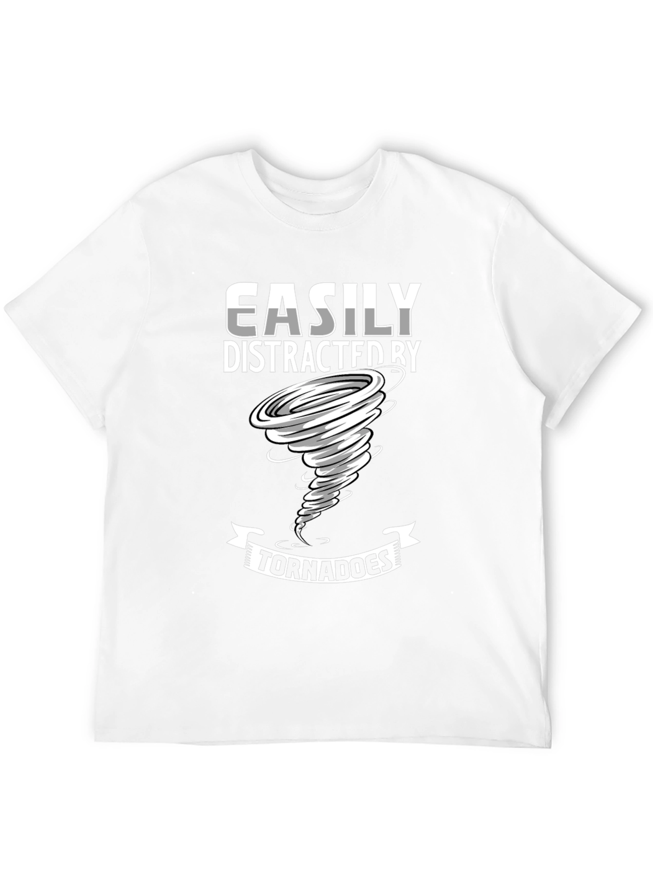 Easily Distracted By Tornadoes Graphic Tee