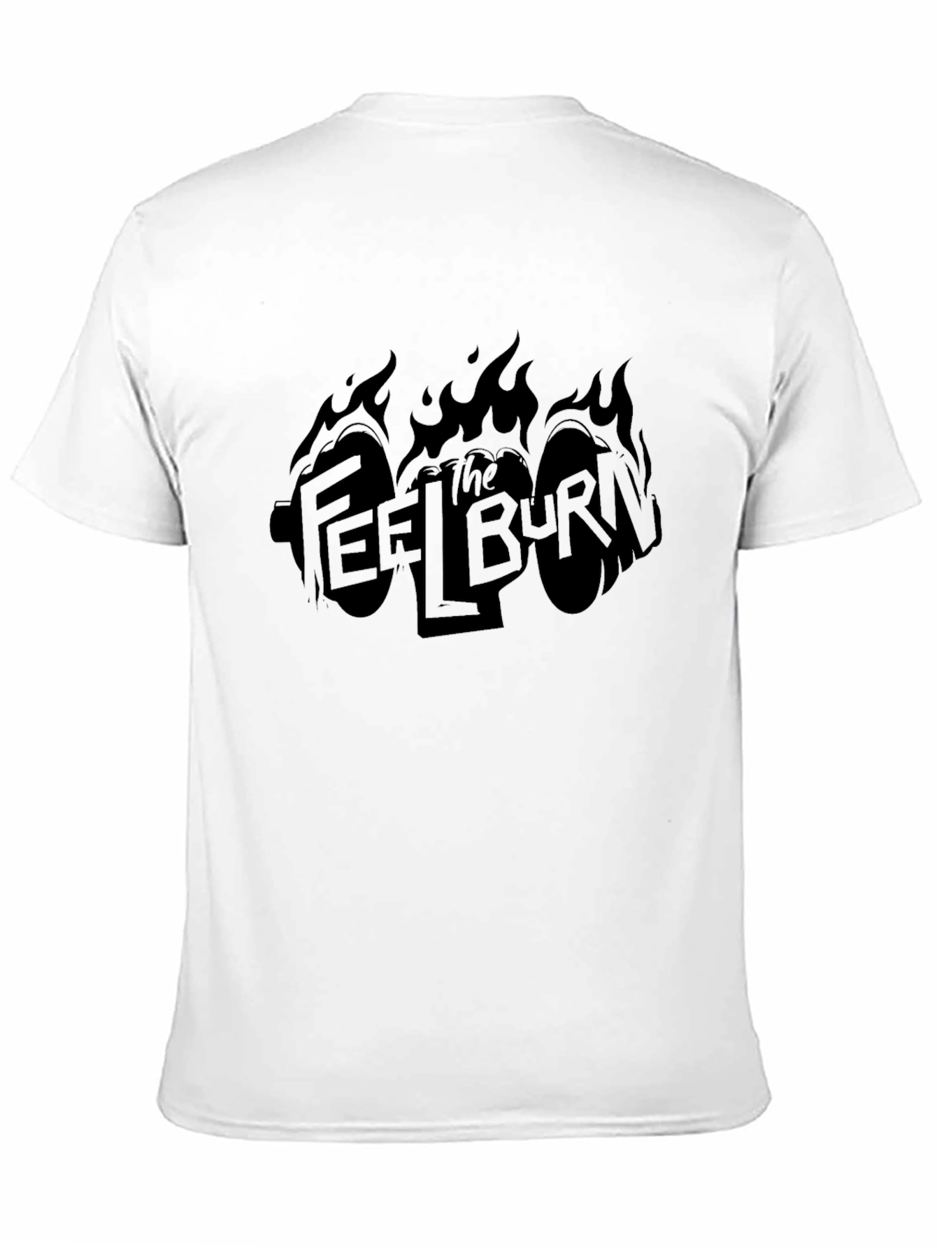 The Feel Burn Black Graphic T-Shirt