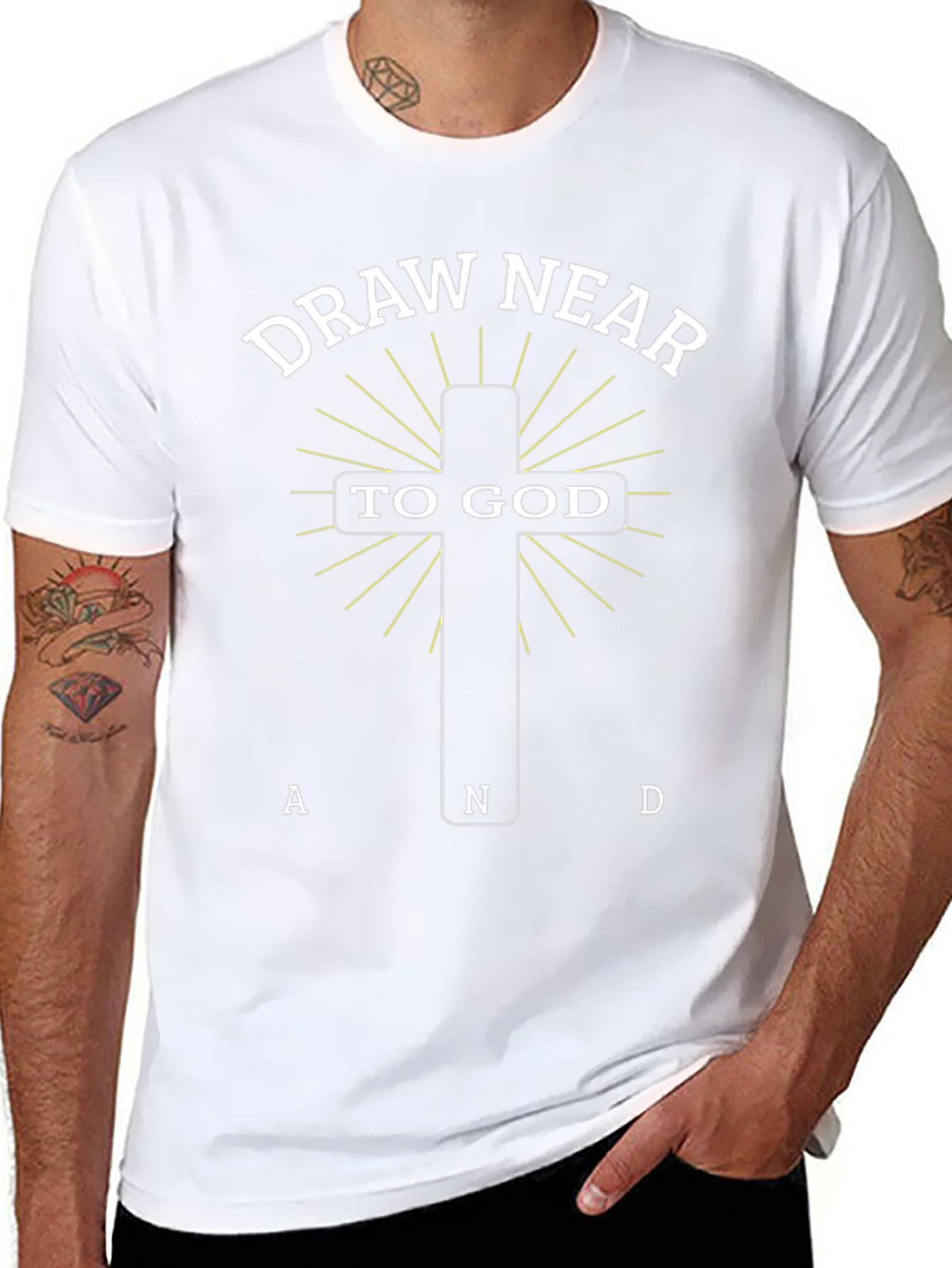 Draw Near to God Black T-Shirt