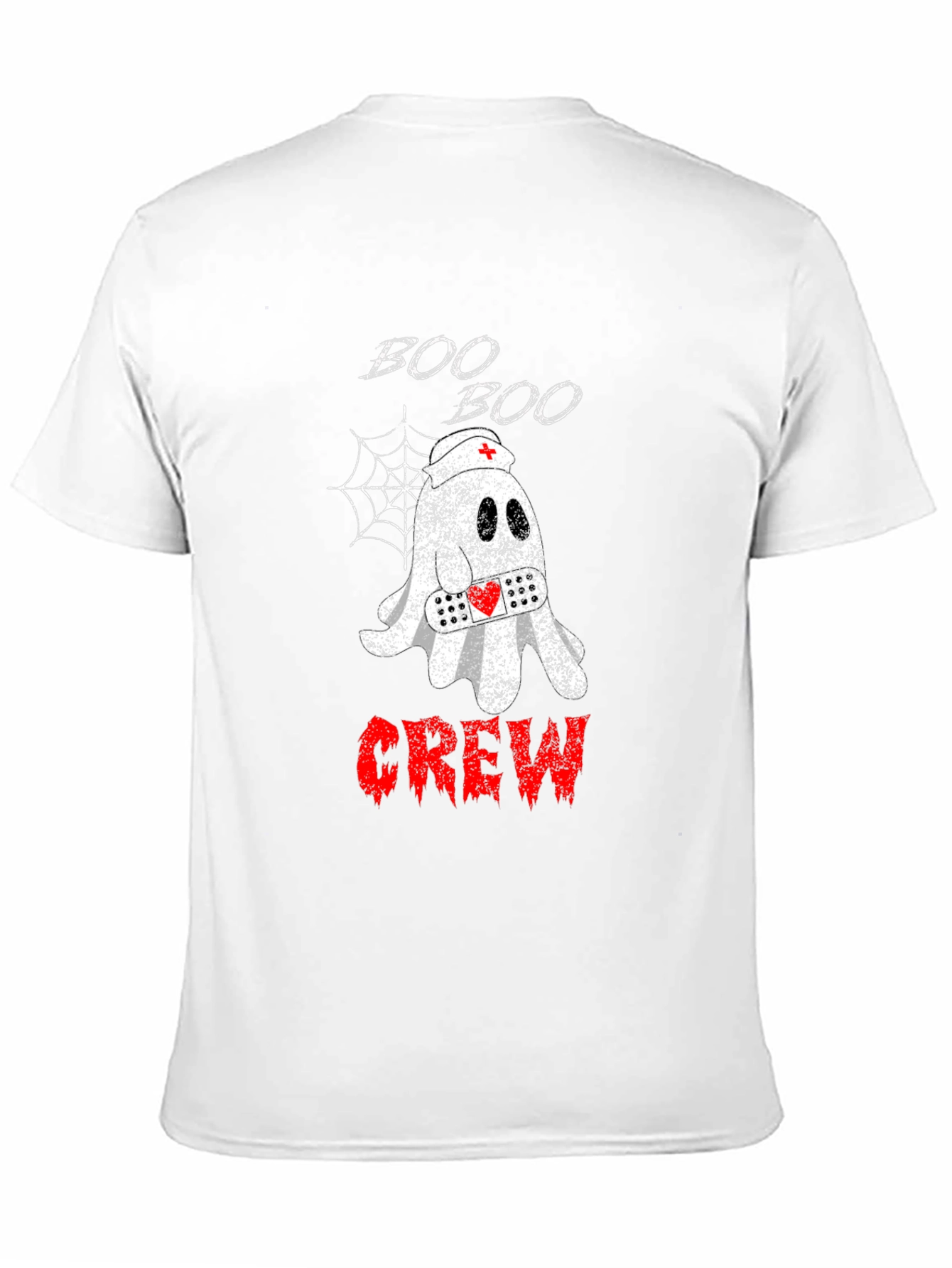 Boo Boo Crew Halloween T-Shirt - Nurse Ghost
