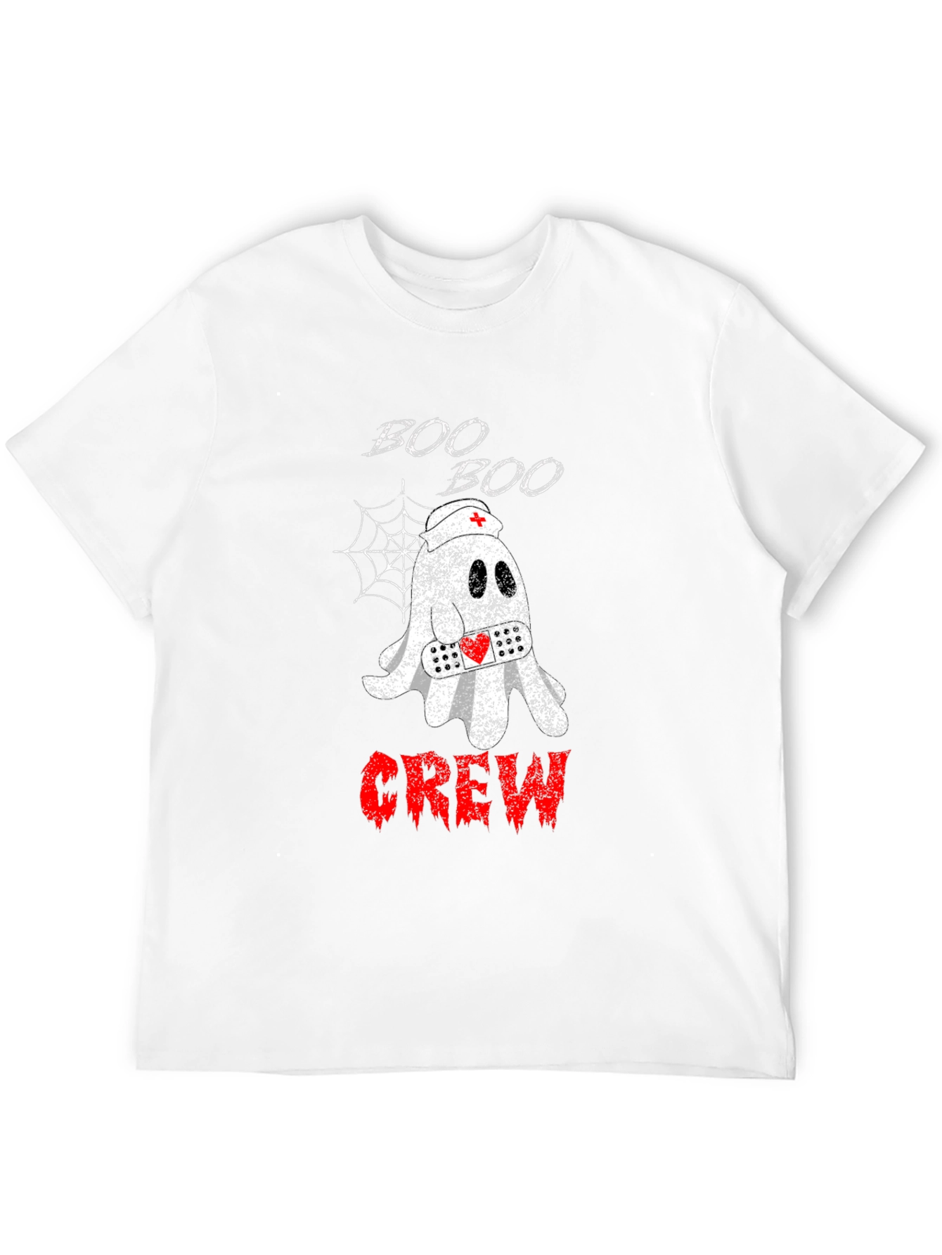 Boo Boo Crew Halloween T-Shirt - Nurse Ghost