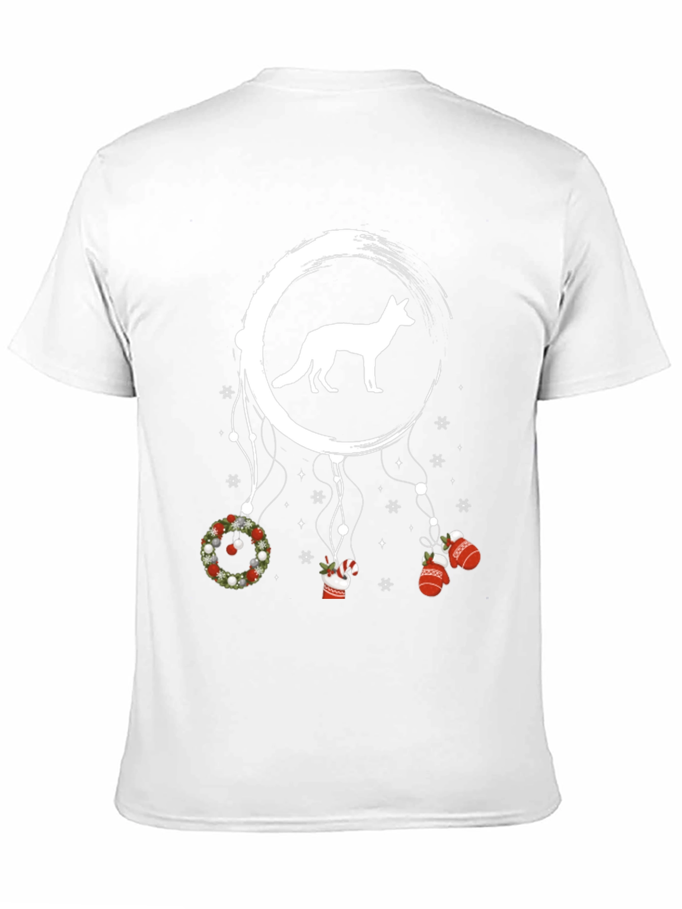 Festive Fox Dreamcatcher Graphic Tee