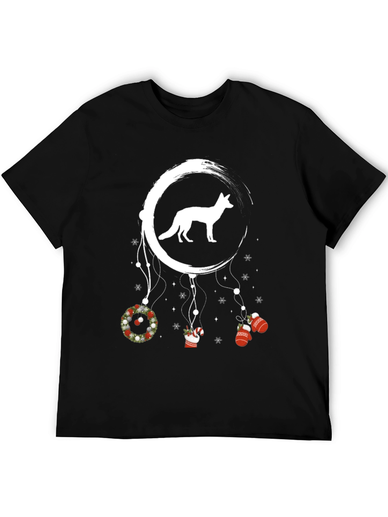 Festive Fox Dreamcatcher Graphic Tee
