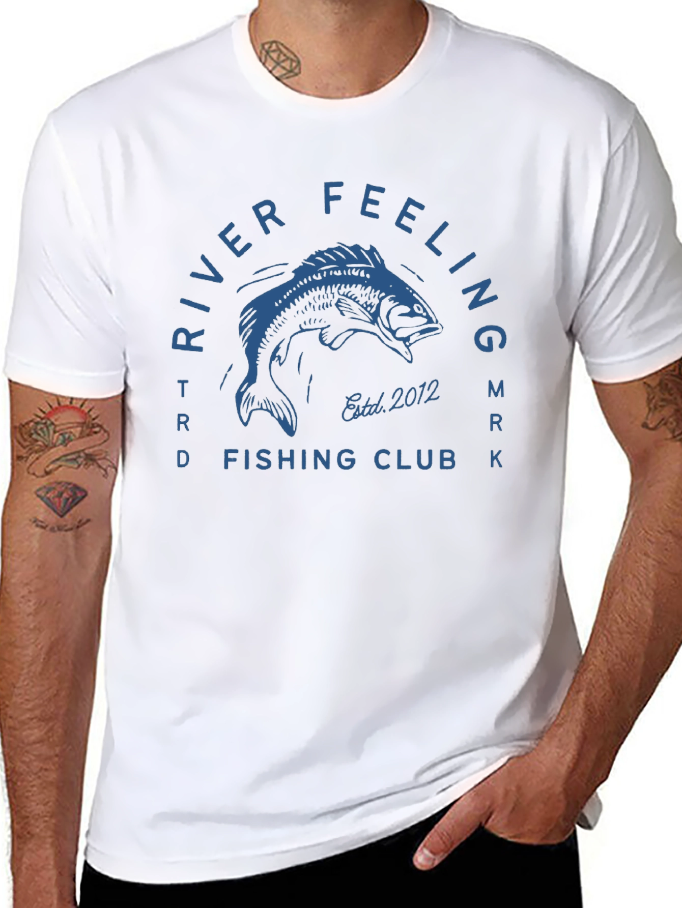 River Feeling Fishing Club T-Shirt