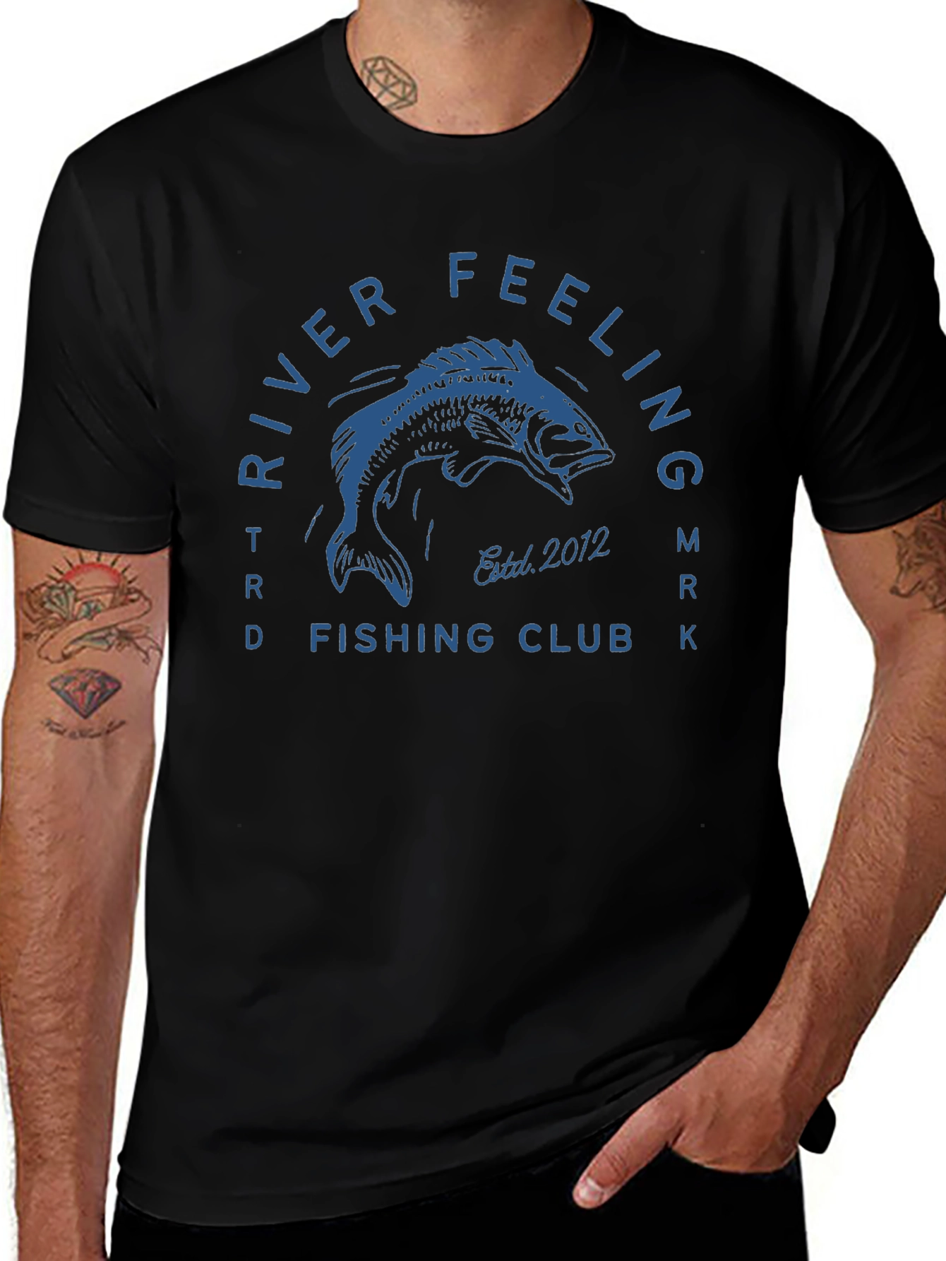River Feeling Fishing Club T-Shirt
