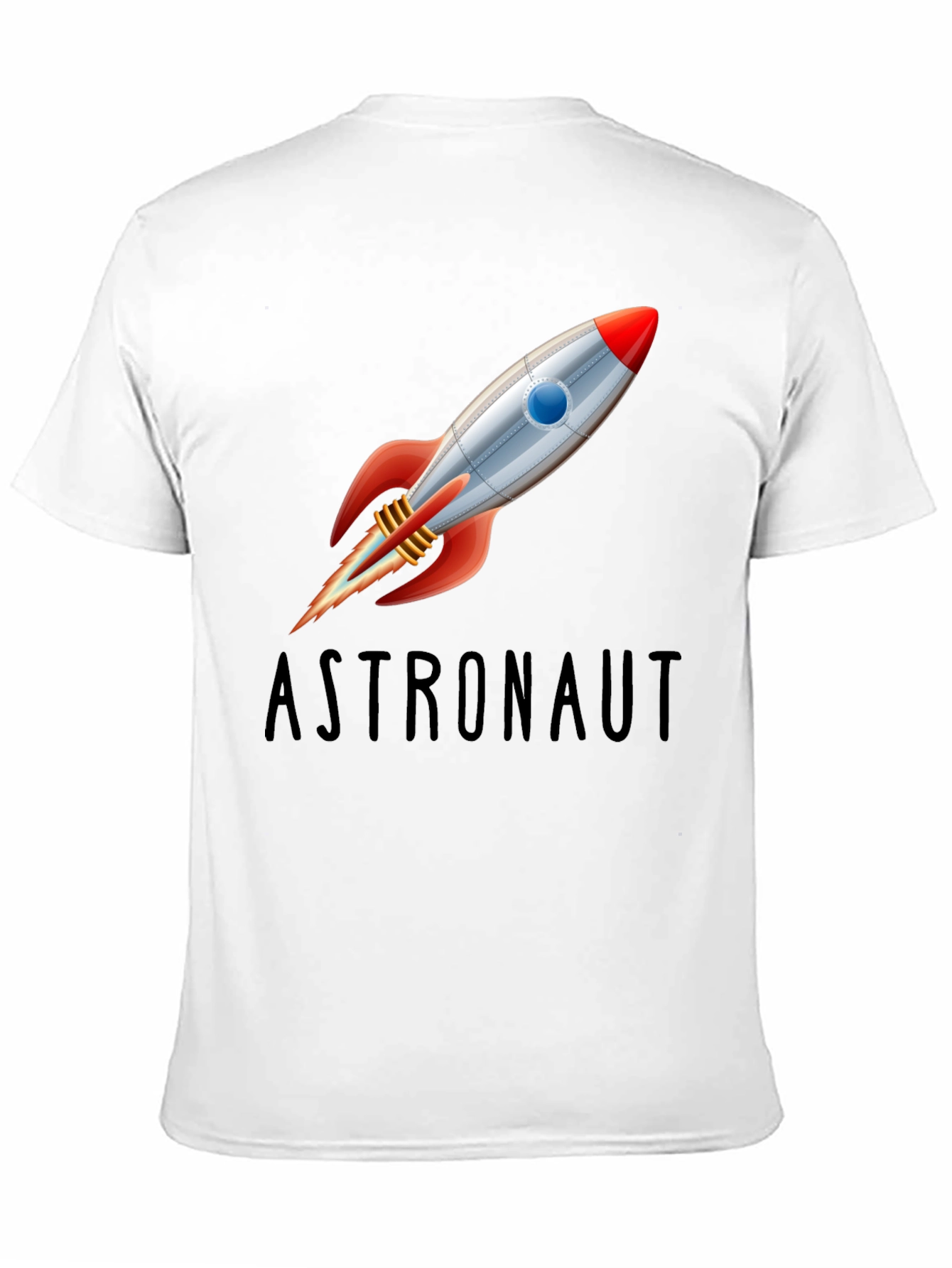 Astronaut Rocket T-Shirt - Space Adventure Tee