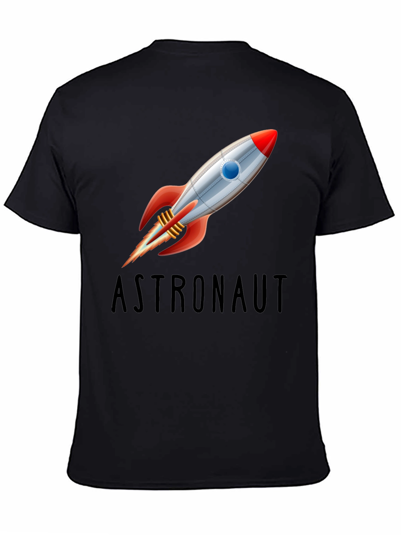 Astronaut Rocket T-Shirt - Space Adventure Tee
