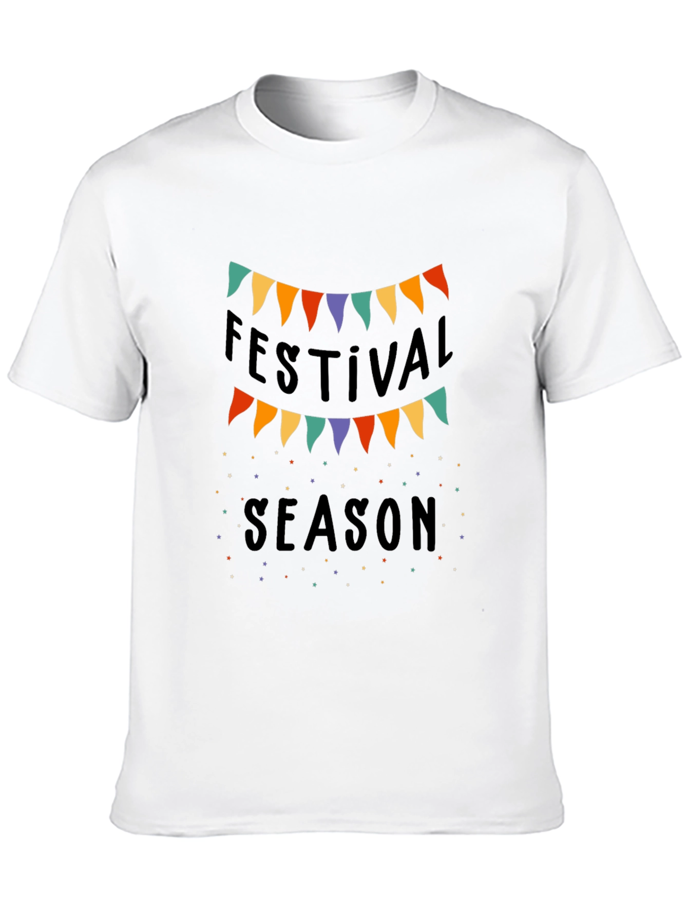 Festival Season Black T-Shirt