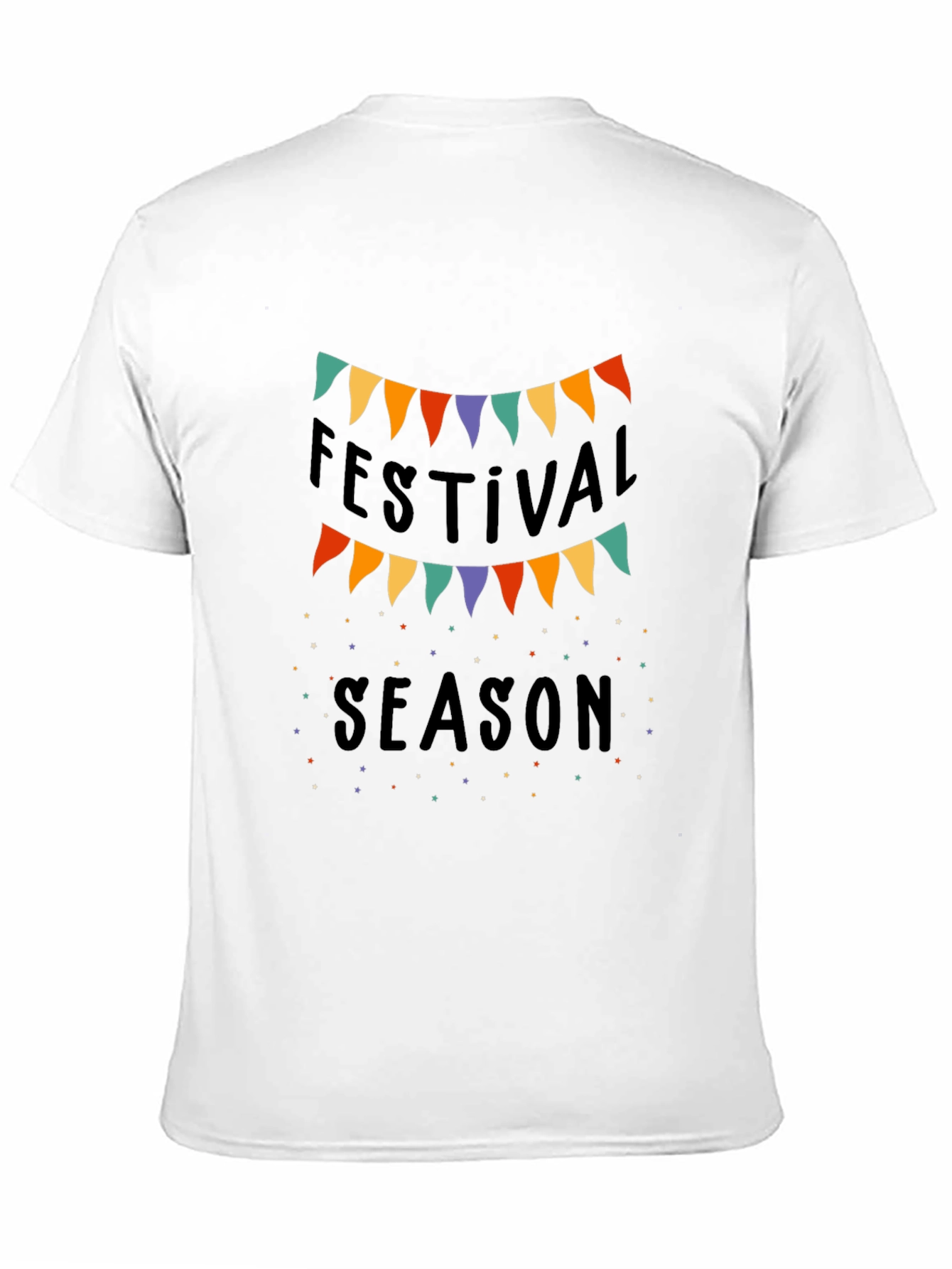 Festival Season Black T-Shirt