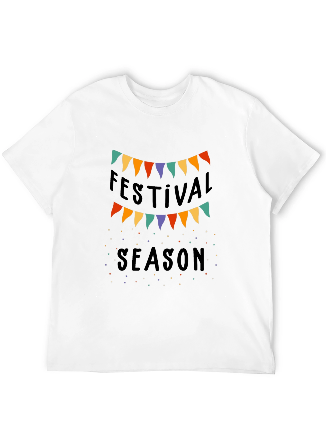Festival Season Black T-Shirt
