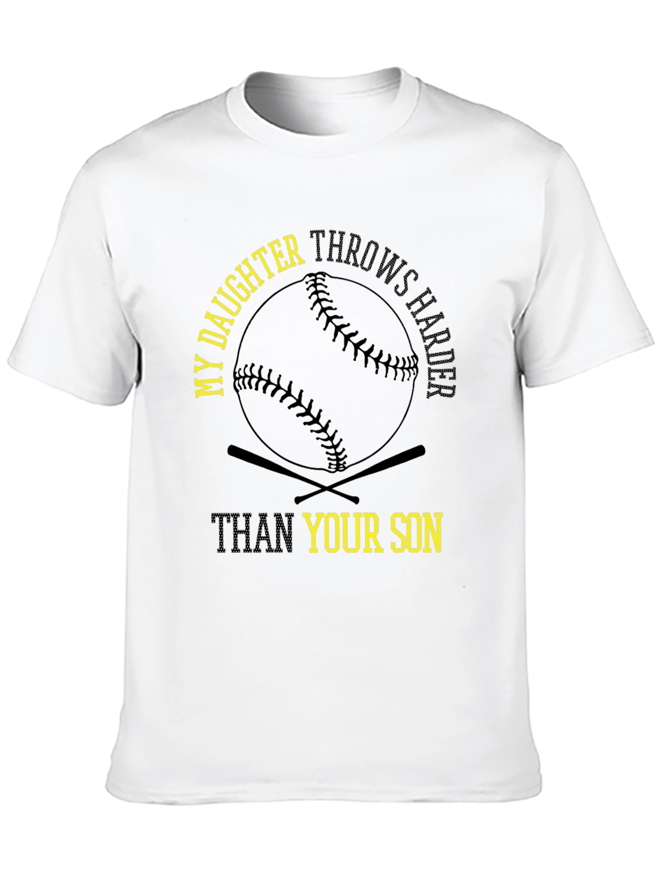My Daughter Throws Harder T-Shirt
