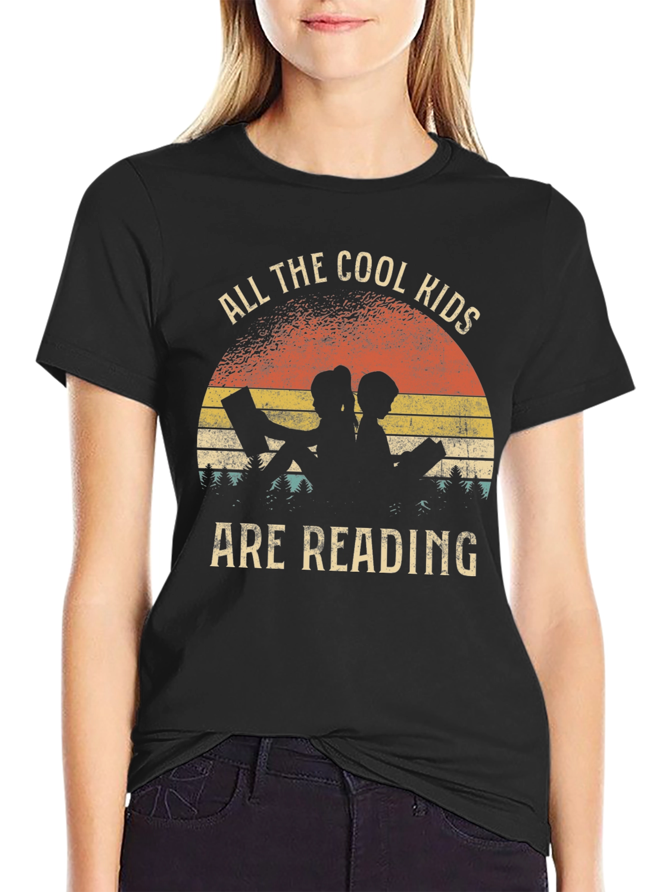 Cool Kids Reading Graphic Tee