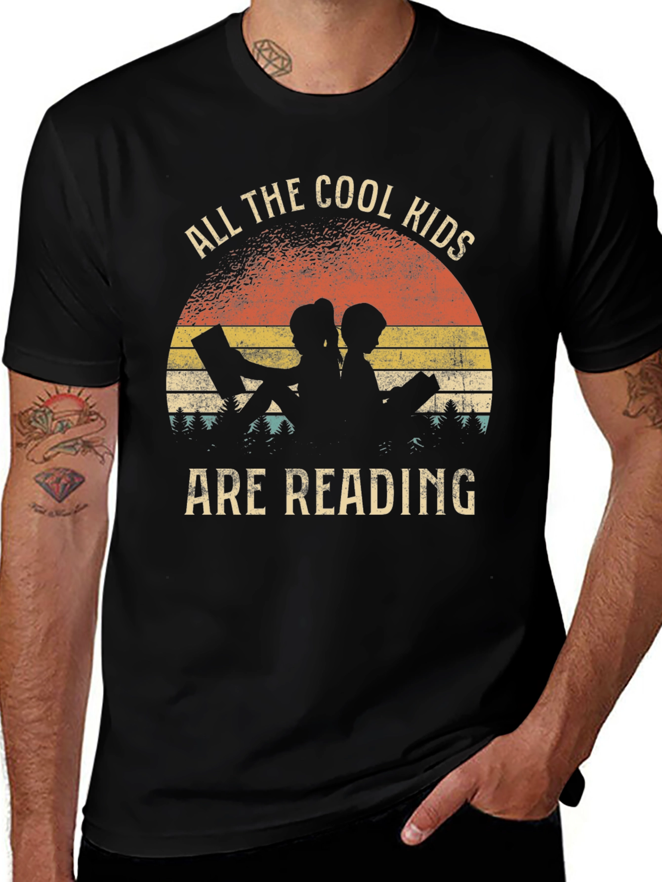 Cool Kids Reading Graphic Tee