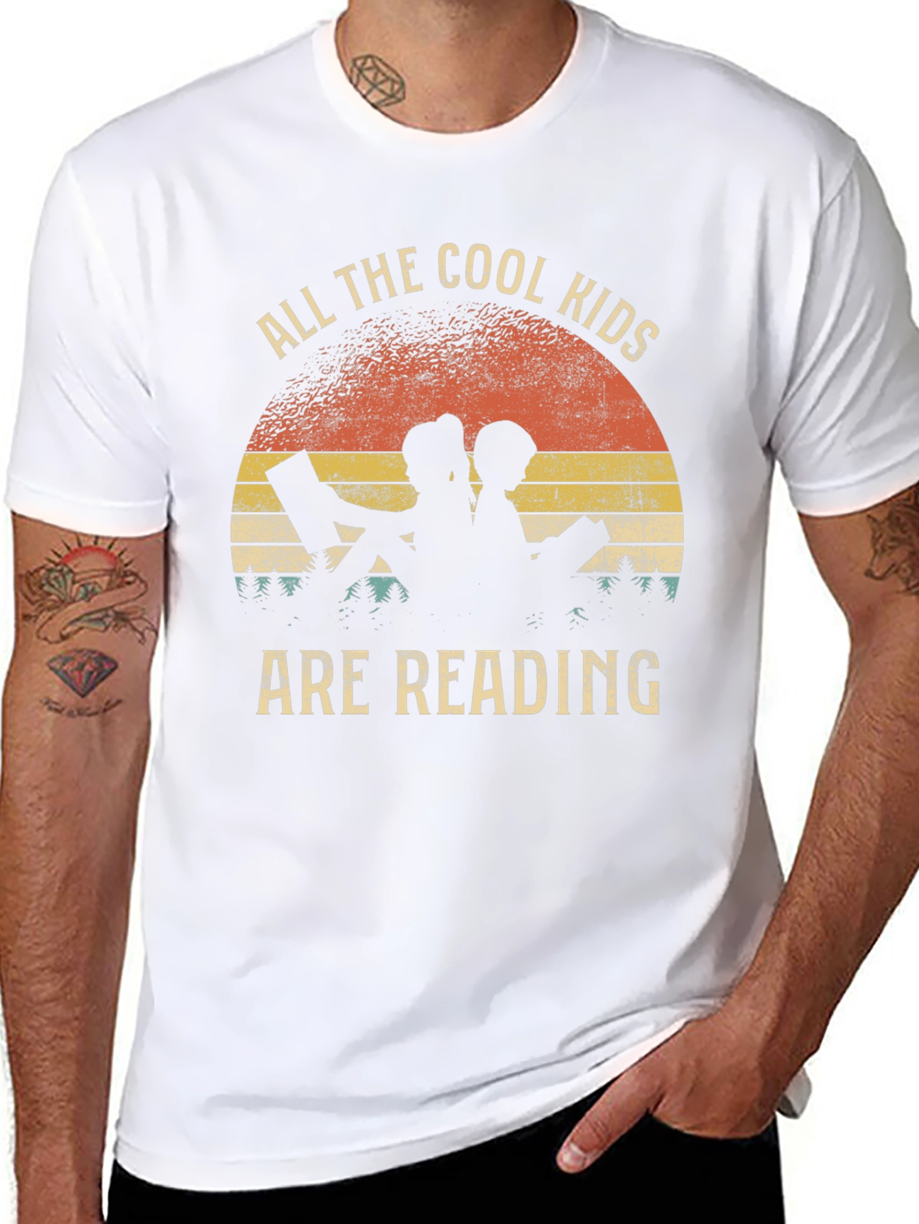 Cool Kids Reading Graphic Tee