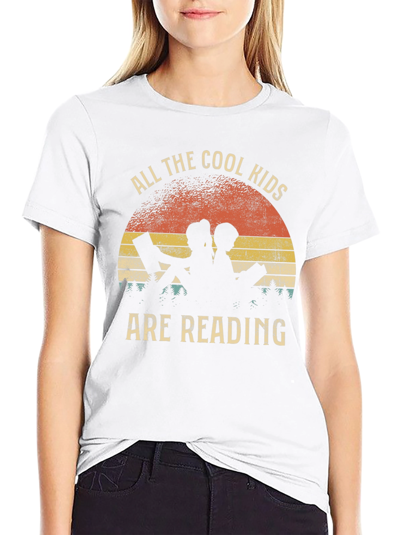Cool Kids Reading Graphic Tee