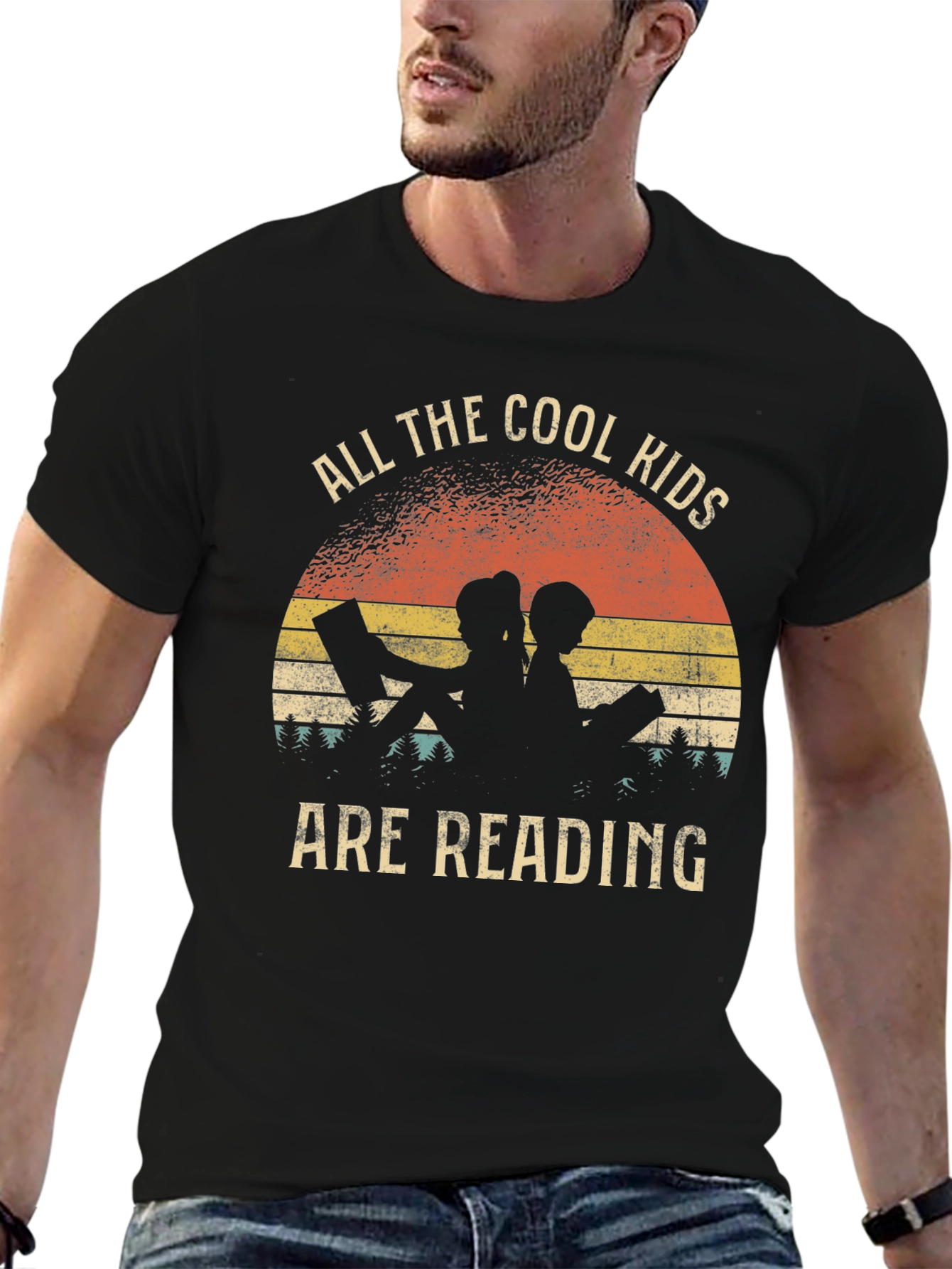 Cool Kids Reading Graphic Tee