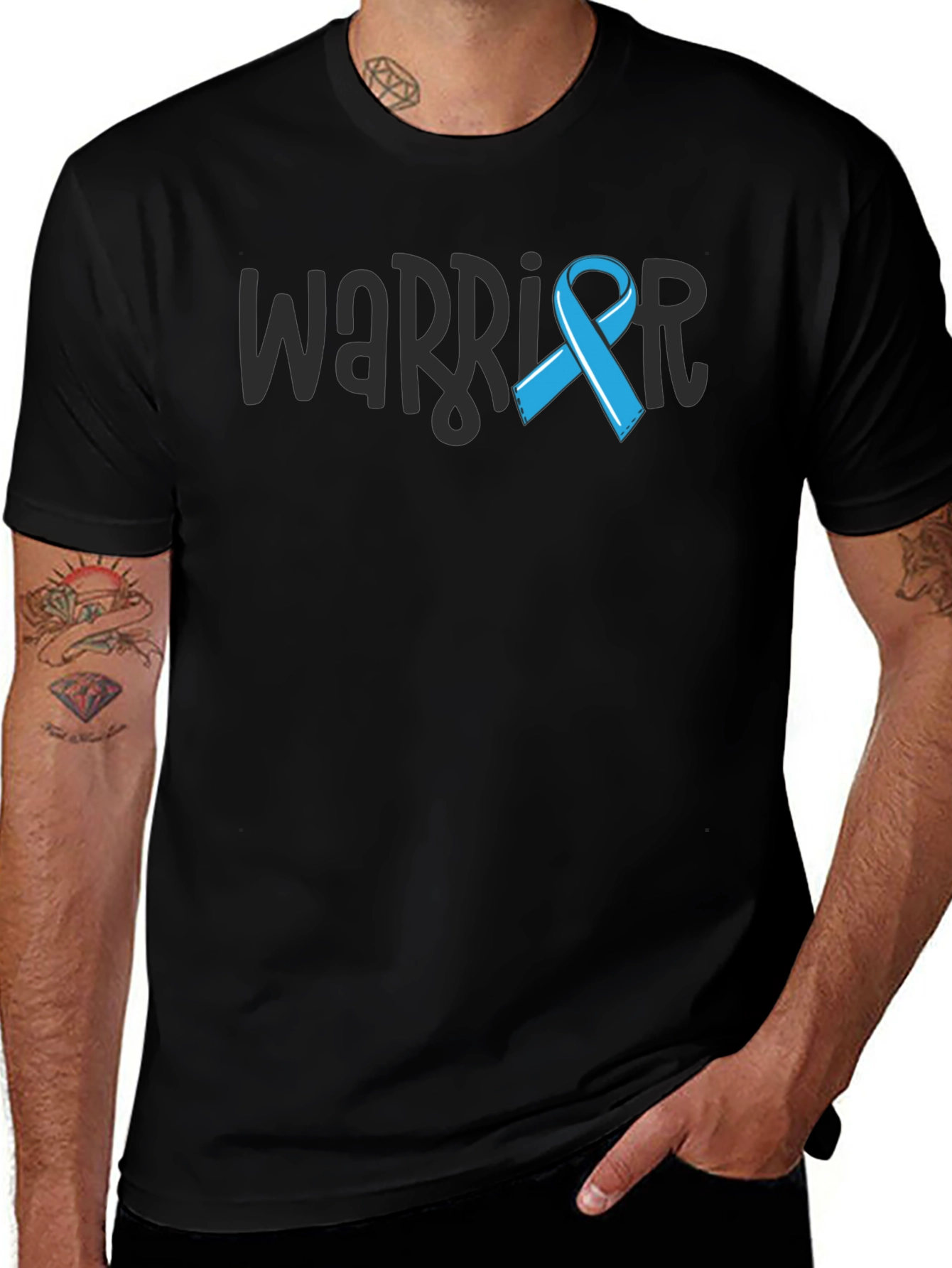 Warrior Ribbon Graphic T-Shirt
