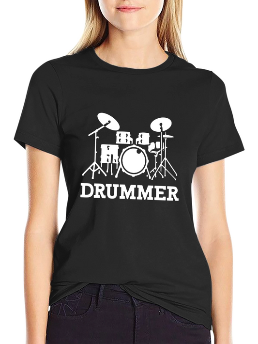 Drummer T-Shirt - Band Music Lover Tee