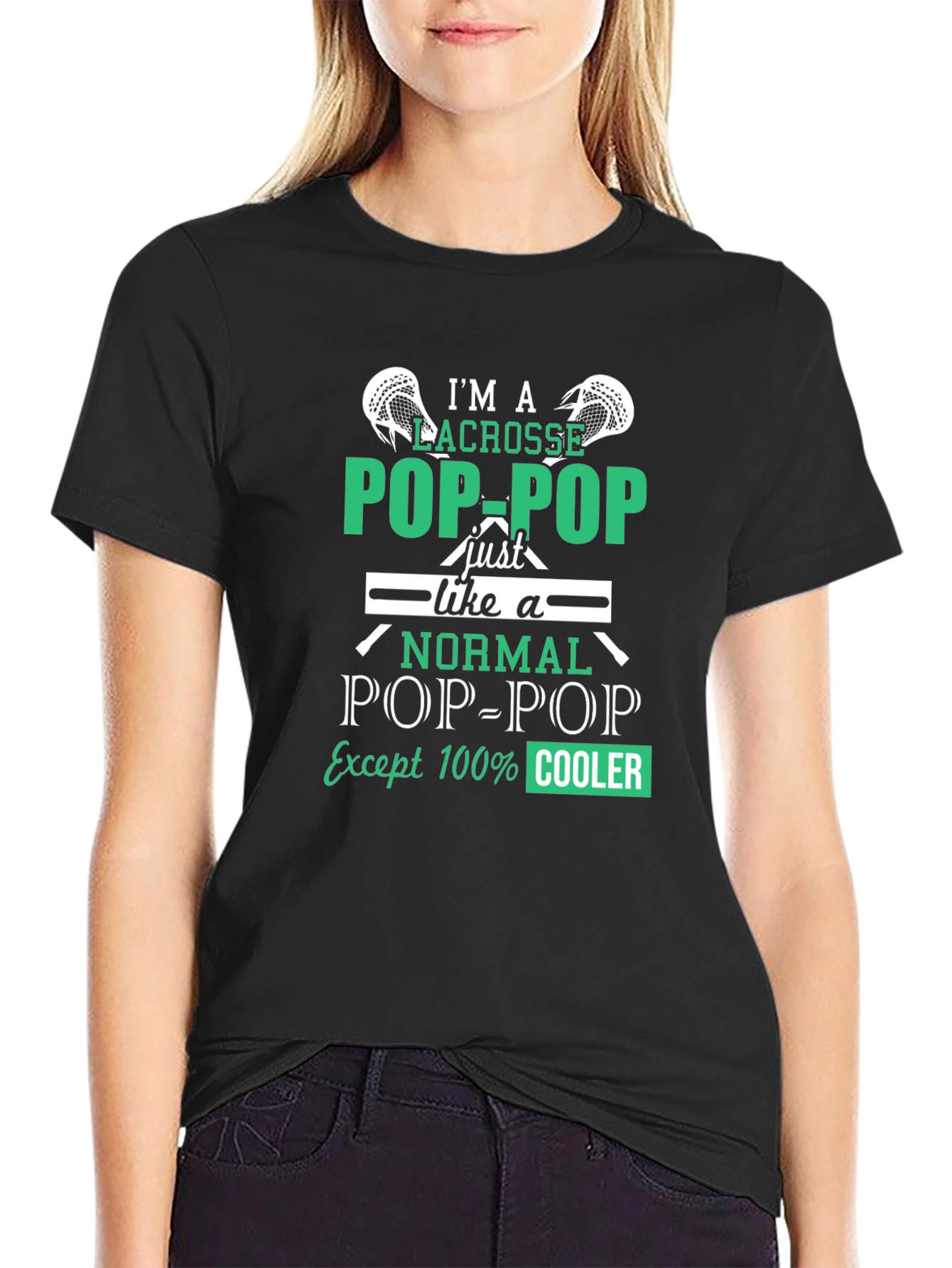 Lacrosse Pop-Pop Cool T-Shirt