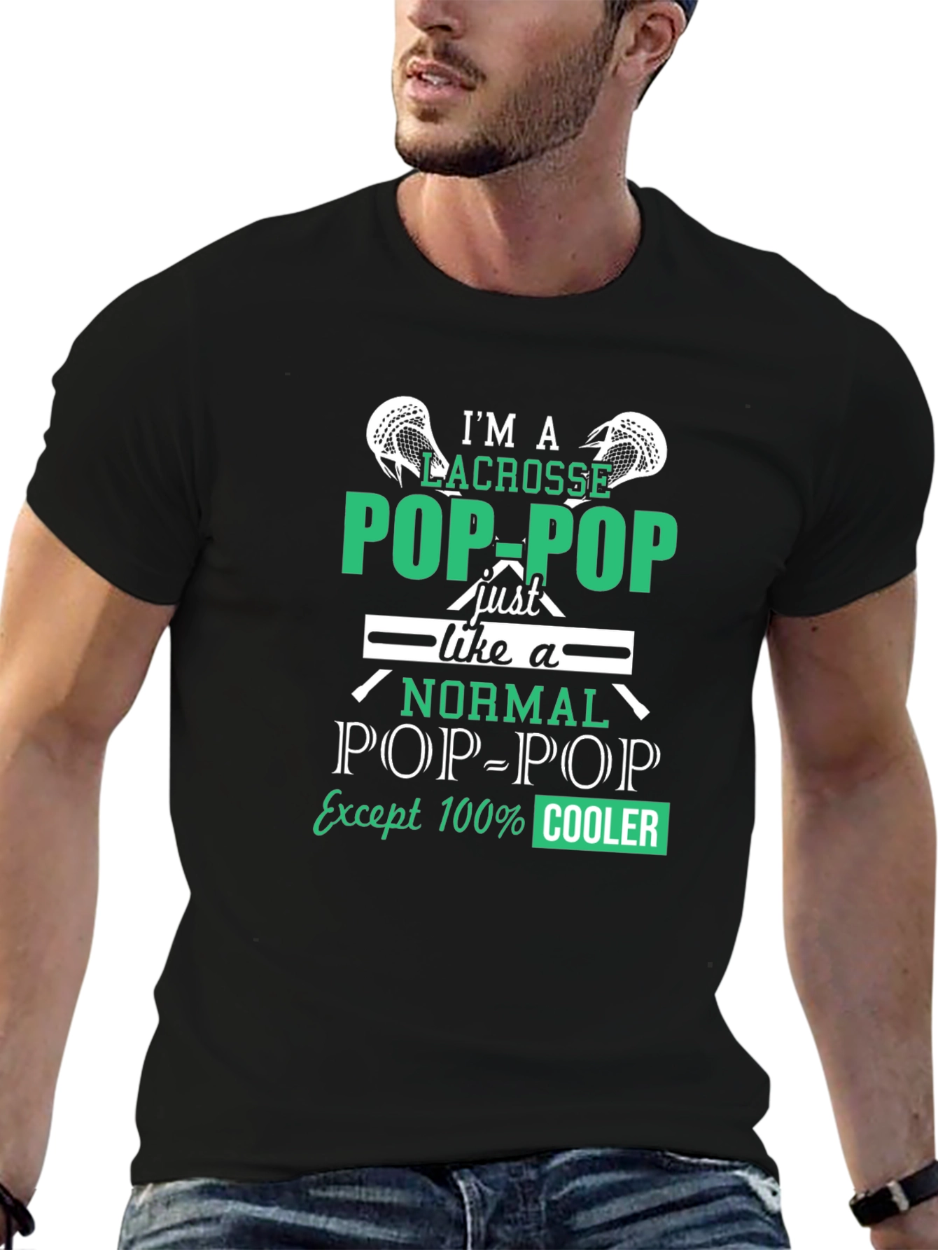 Lacrosse Pop-Pop Cool T-Shirt