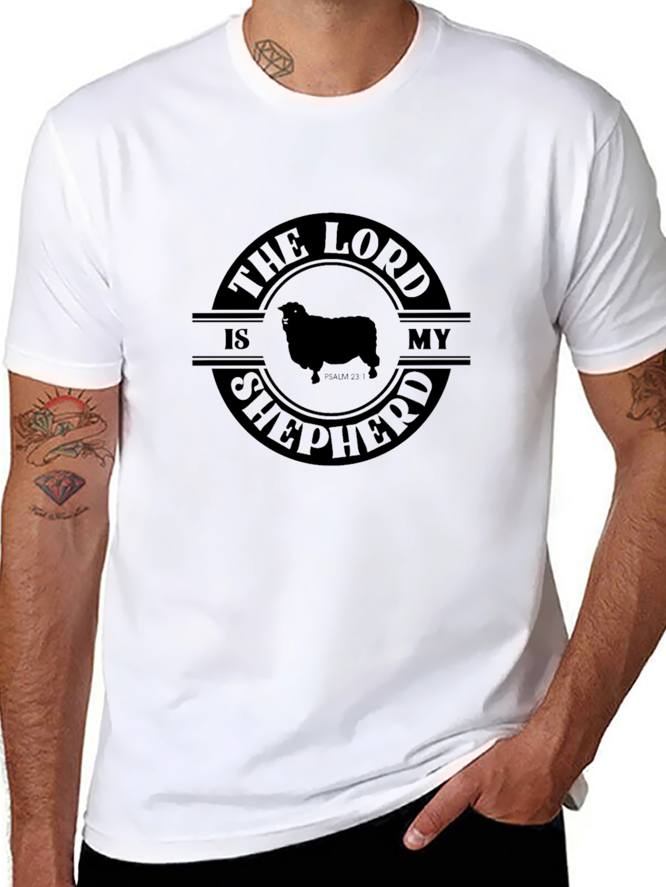 The Lord is My Shepherd Graphic T-Shirt