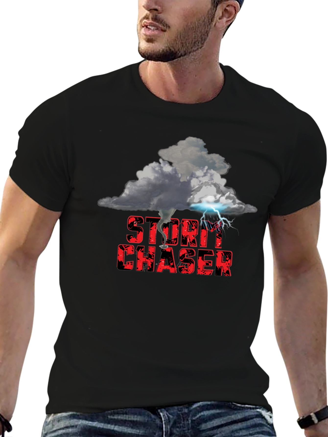 Storm Chaser Graphic Tee - Weather Enthusiast Apparel