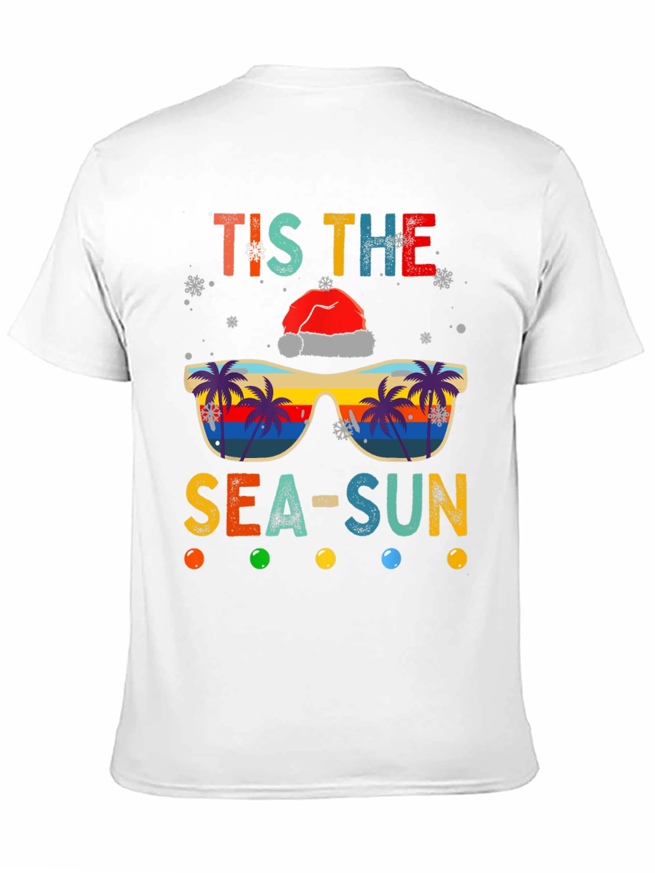 Tis the Sea-Sun Christmas T-Shirt