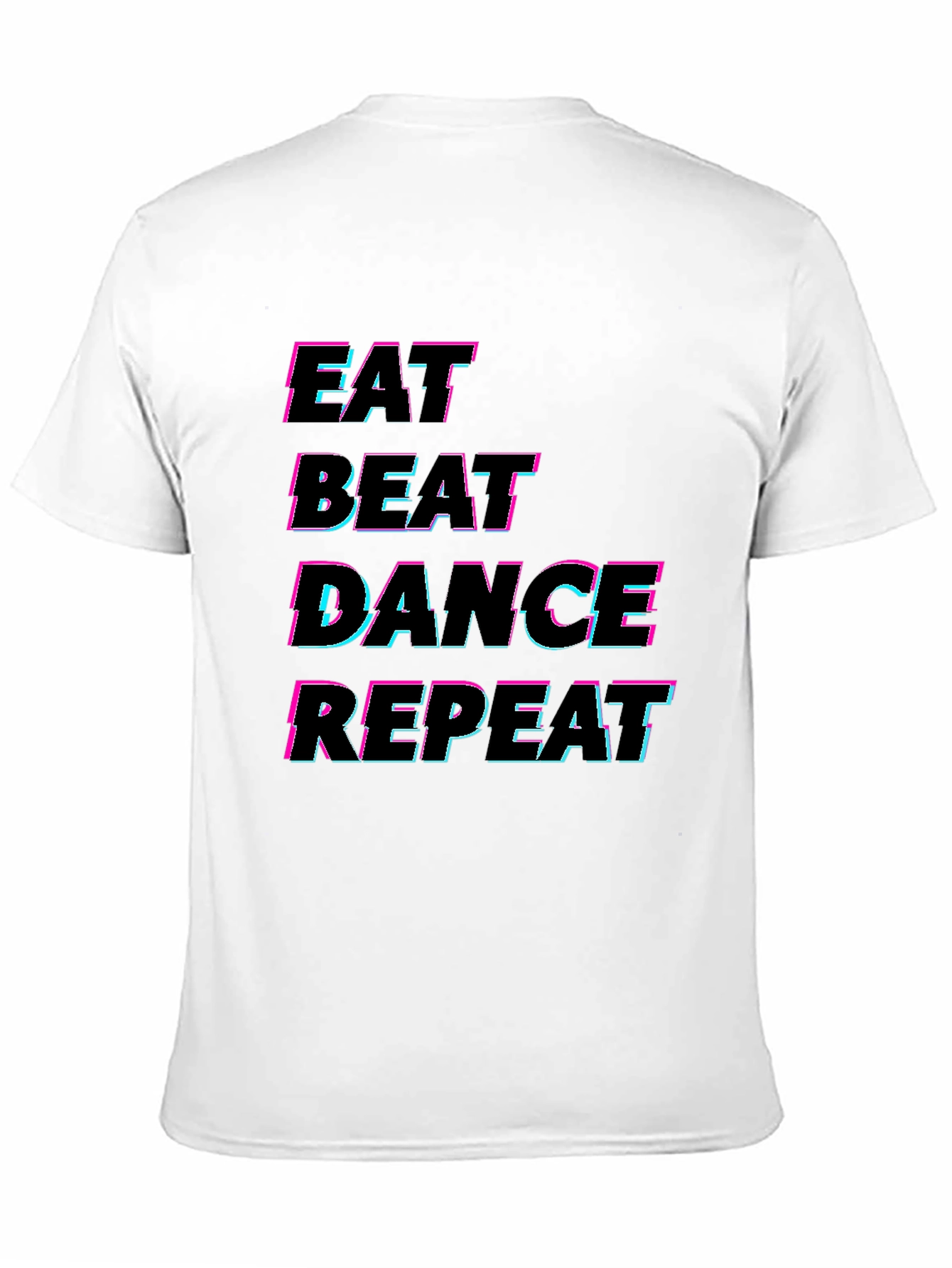 Eat Beat Dance Repeat Black T-Shirt