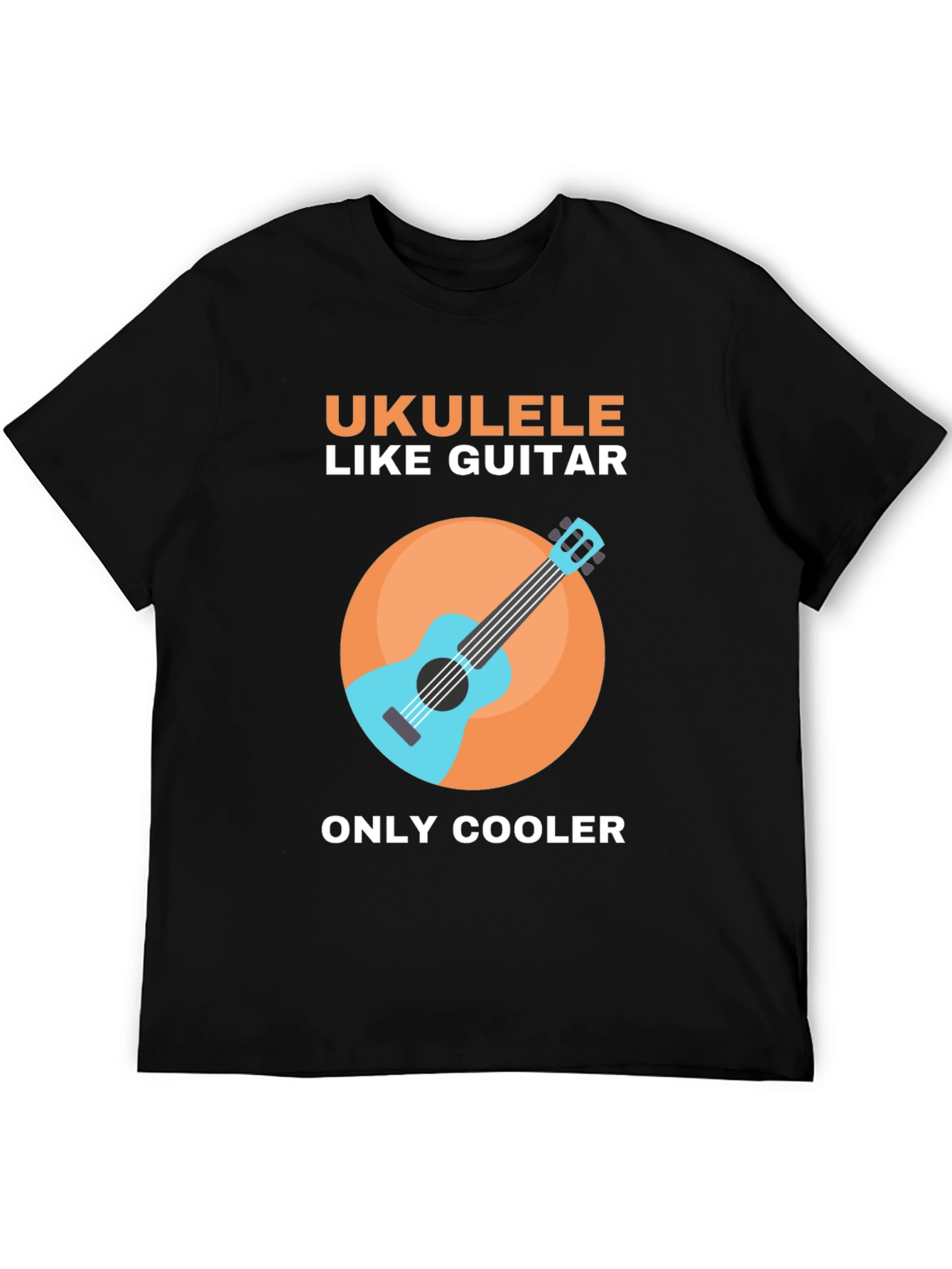 Ukulele Like Guitar Graphic Tee